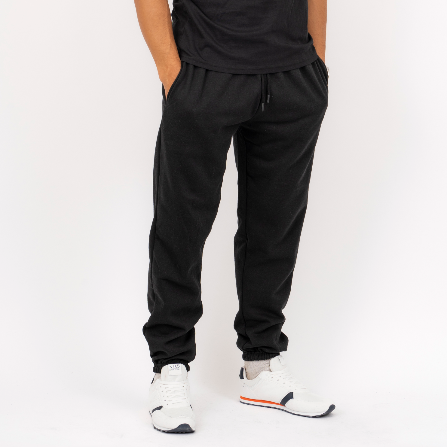 The Rockn Rev Herre Sweatpants Plus Size - Black - 4XL