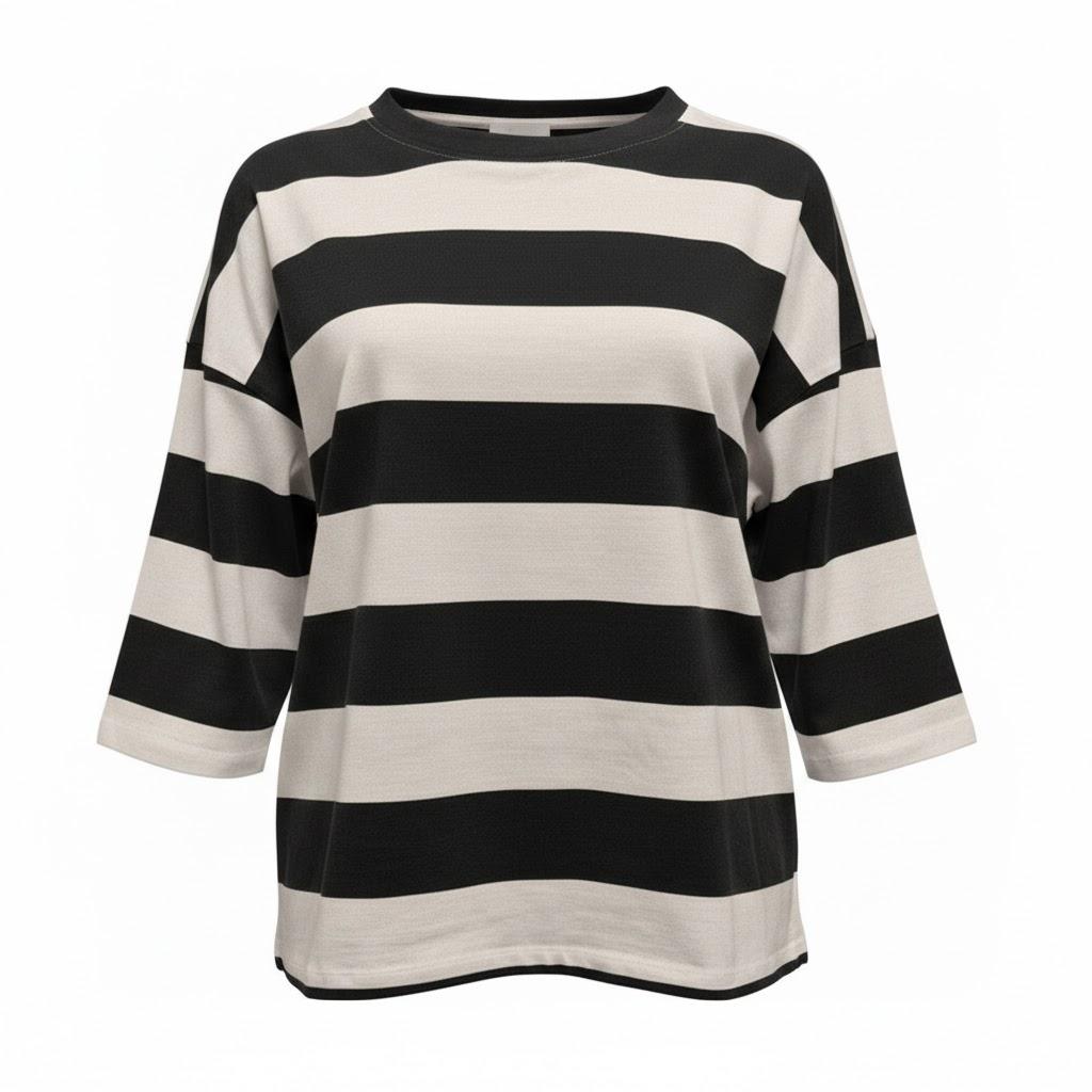 Vanting Dame Bluse - Black - 2XL
