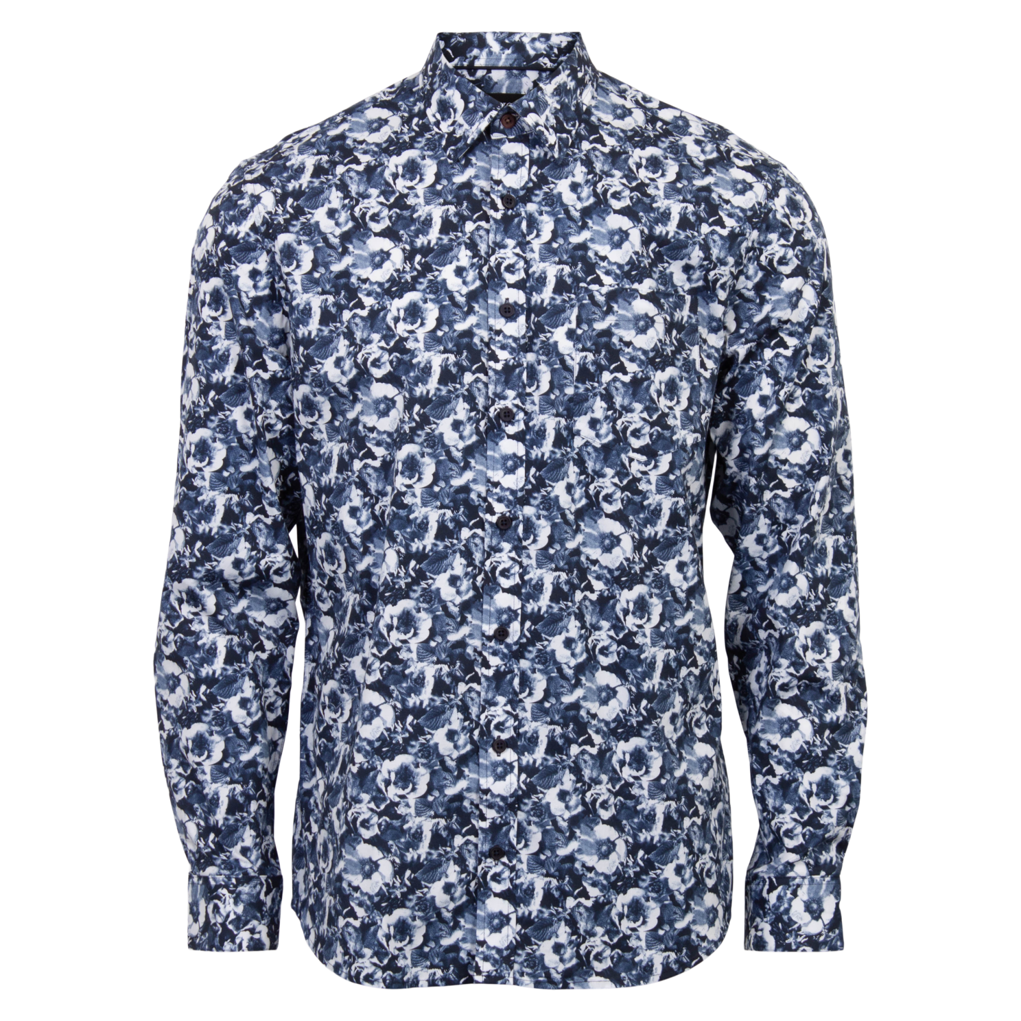 Vito Elron Herre Skjorte - Dk. Navy - 2XL-45/46