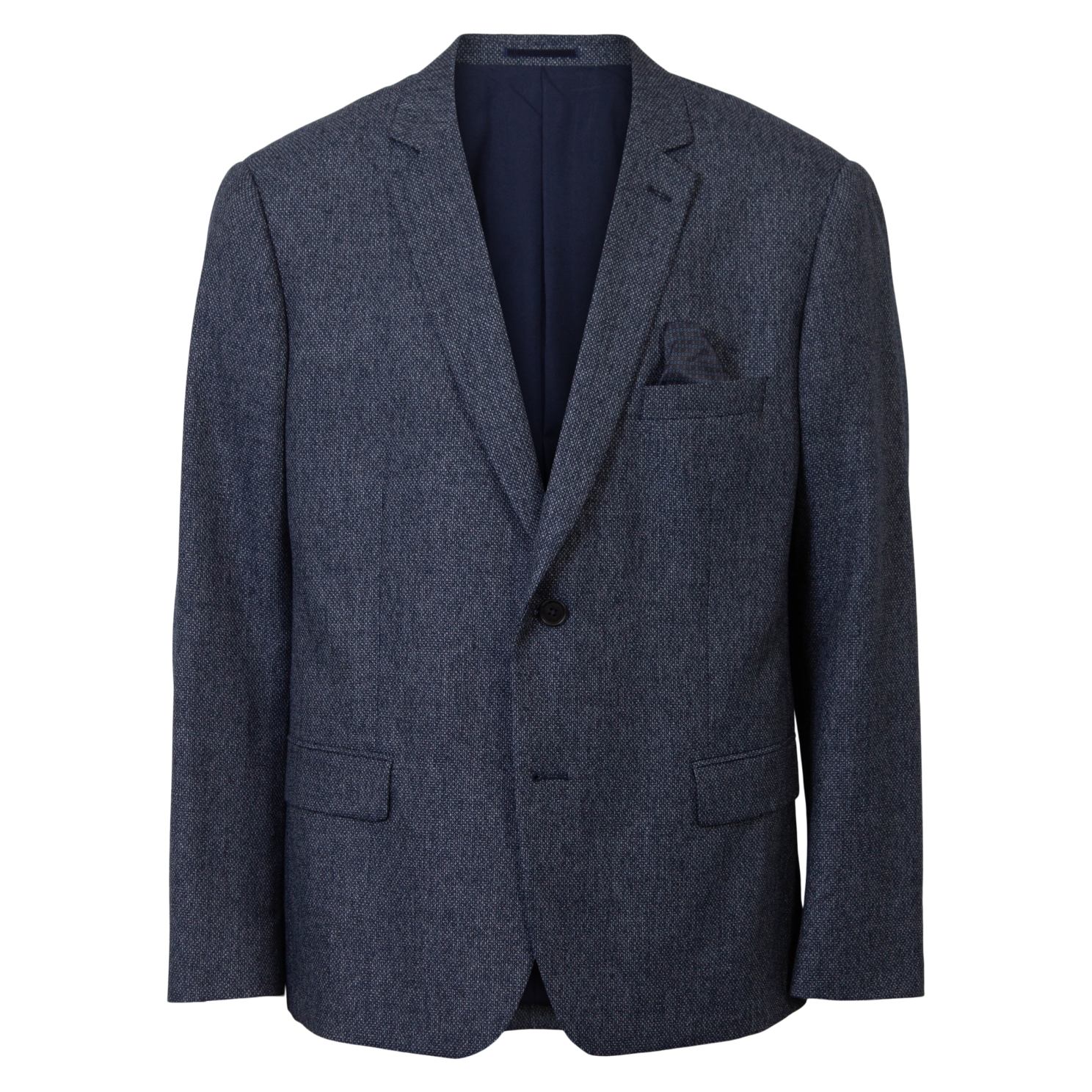 Vito Ganton Herre Blazer Plus Size - Naval Blue - 48