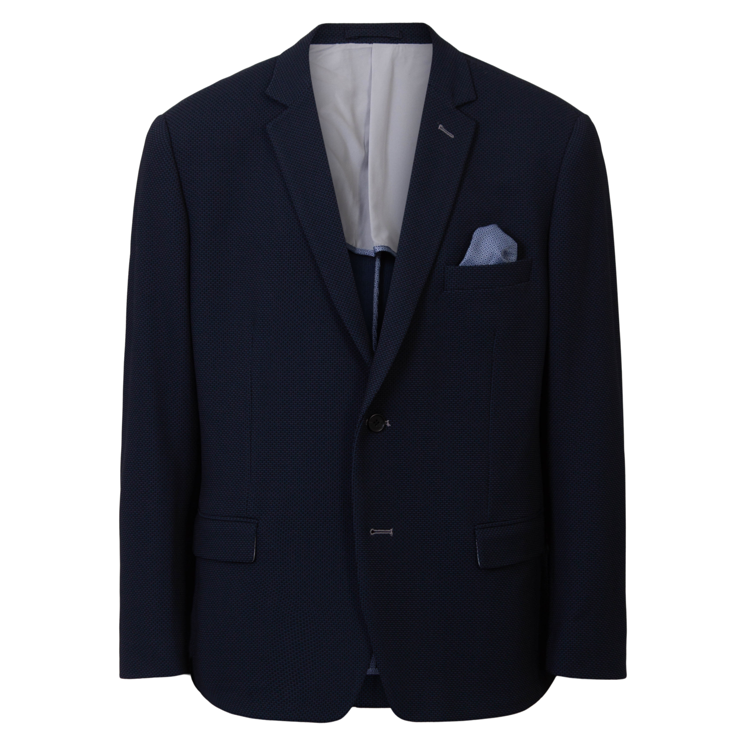 Vito Hackett Herre Blazer Plus Size - Ultra Dark Navy - 48