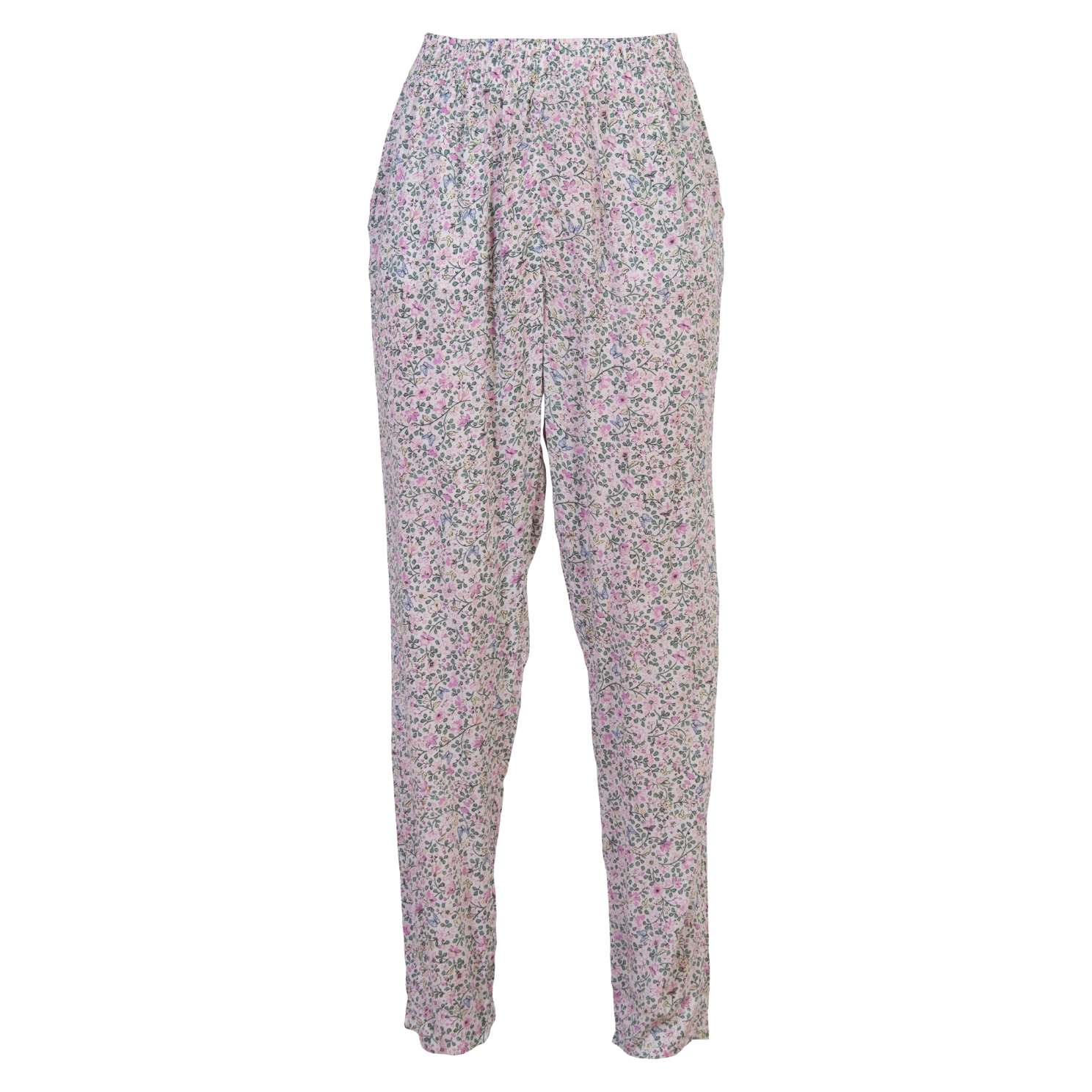 ZbyZ Dame Bukser Plus Size - Pink - 42/44