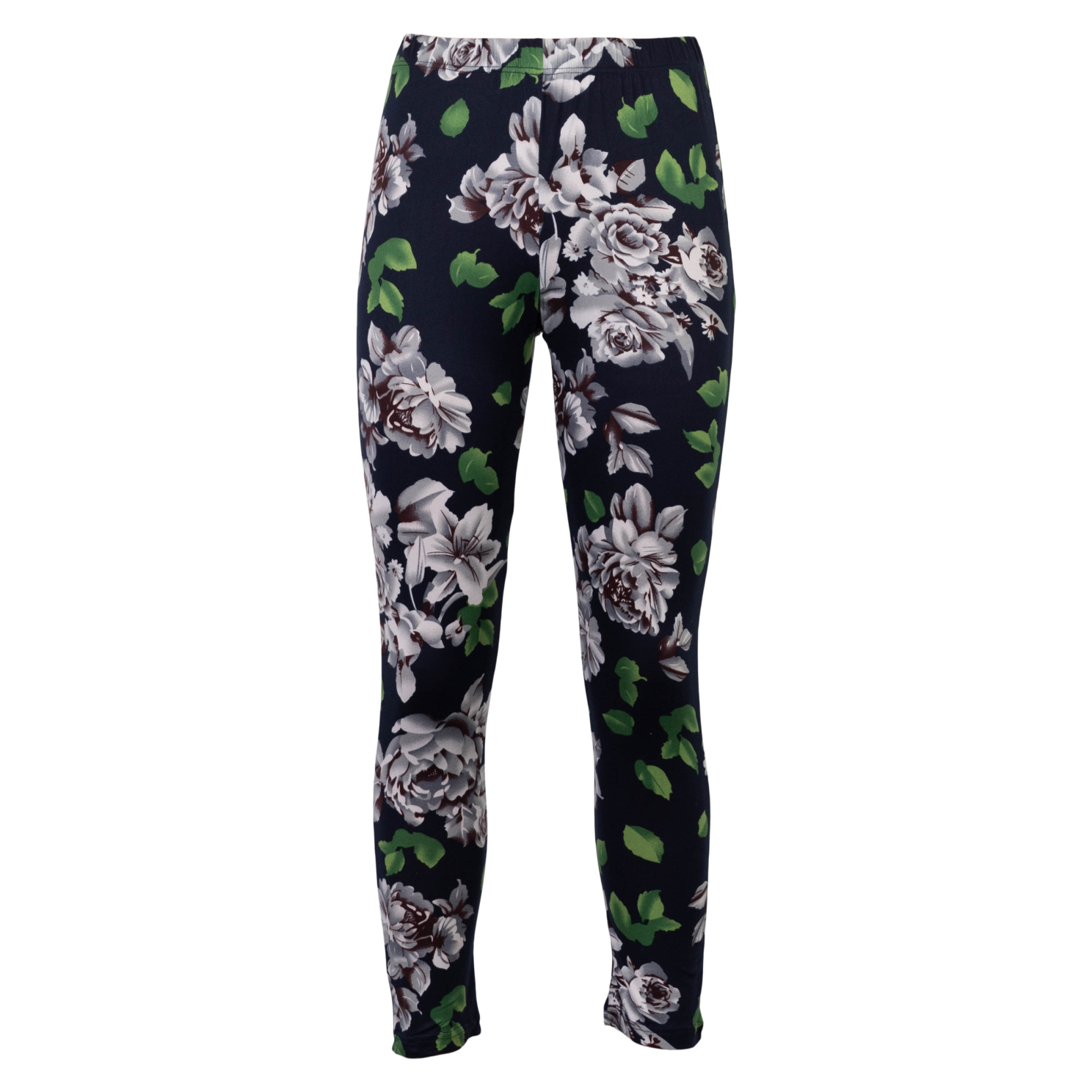 ZbyZ Dame Leggings Plus Size - Print 1 - 4XL/5XL