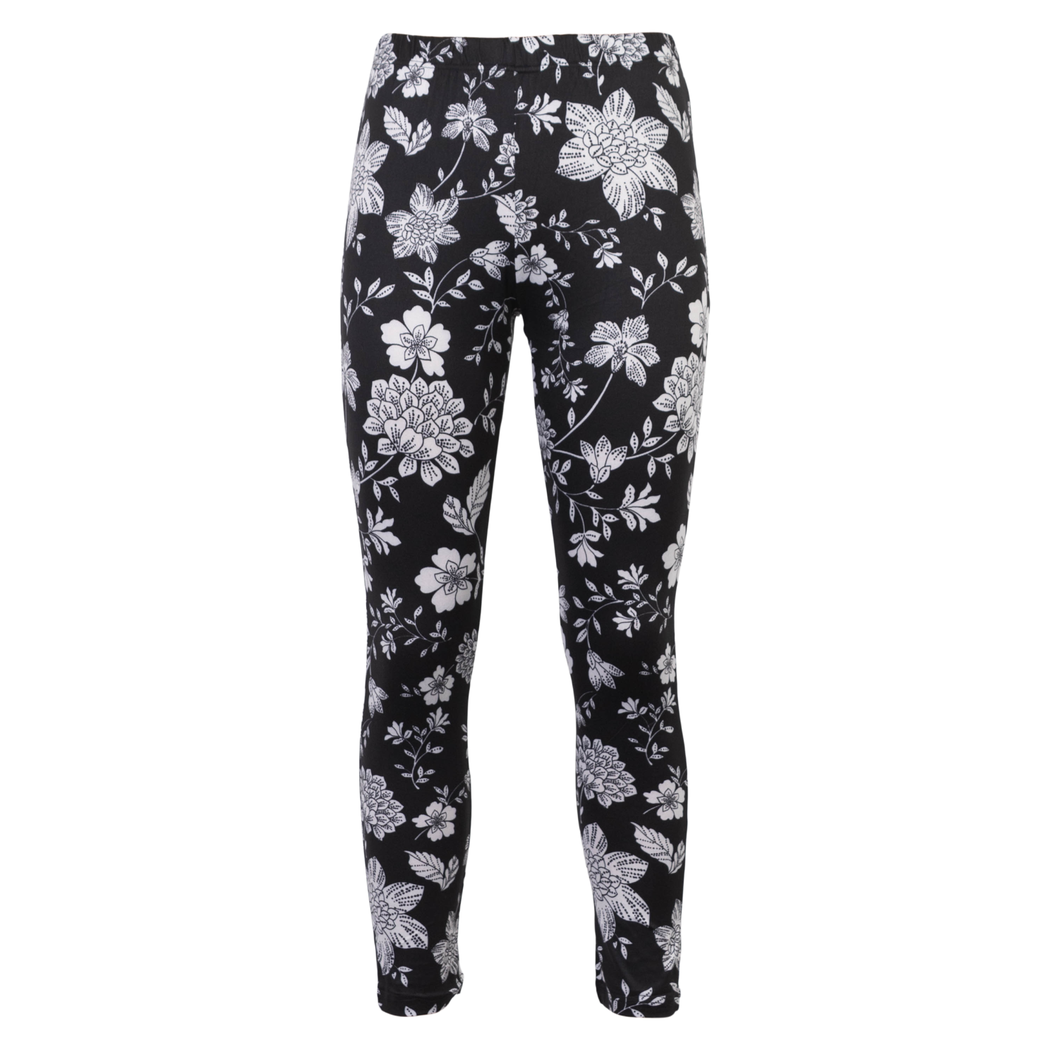 ZbyZ Dame Leggings Plus Size - Print 15 - 2XL/3XL