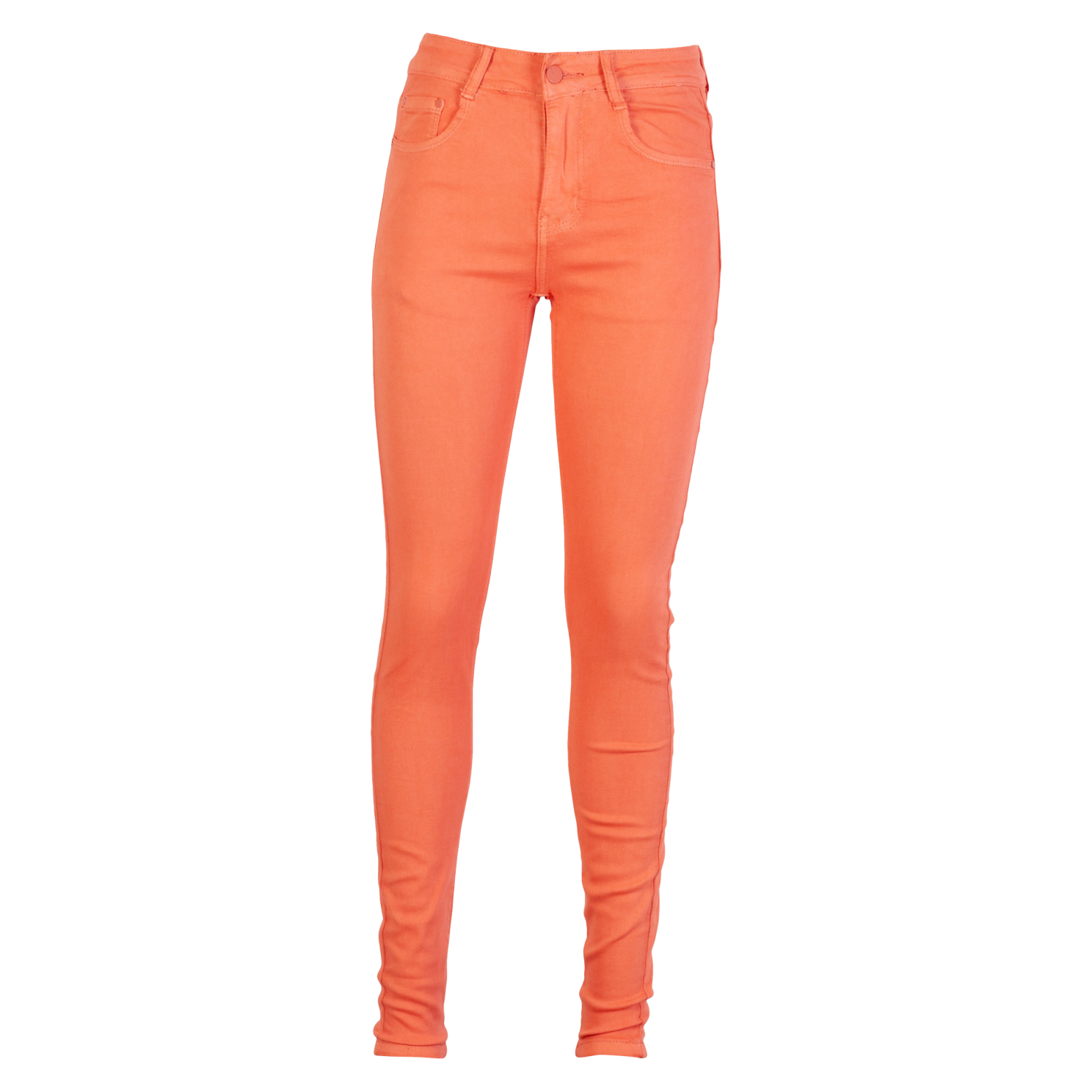 BS Jeans Dame Jeans Plus Size - Lys Koral - 42