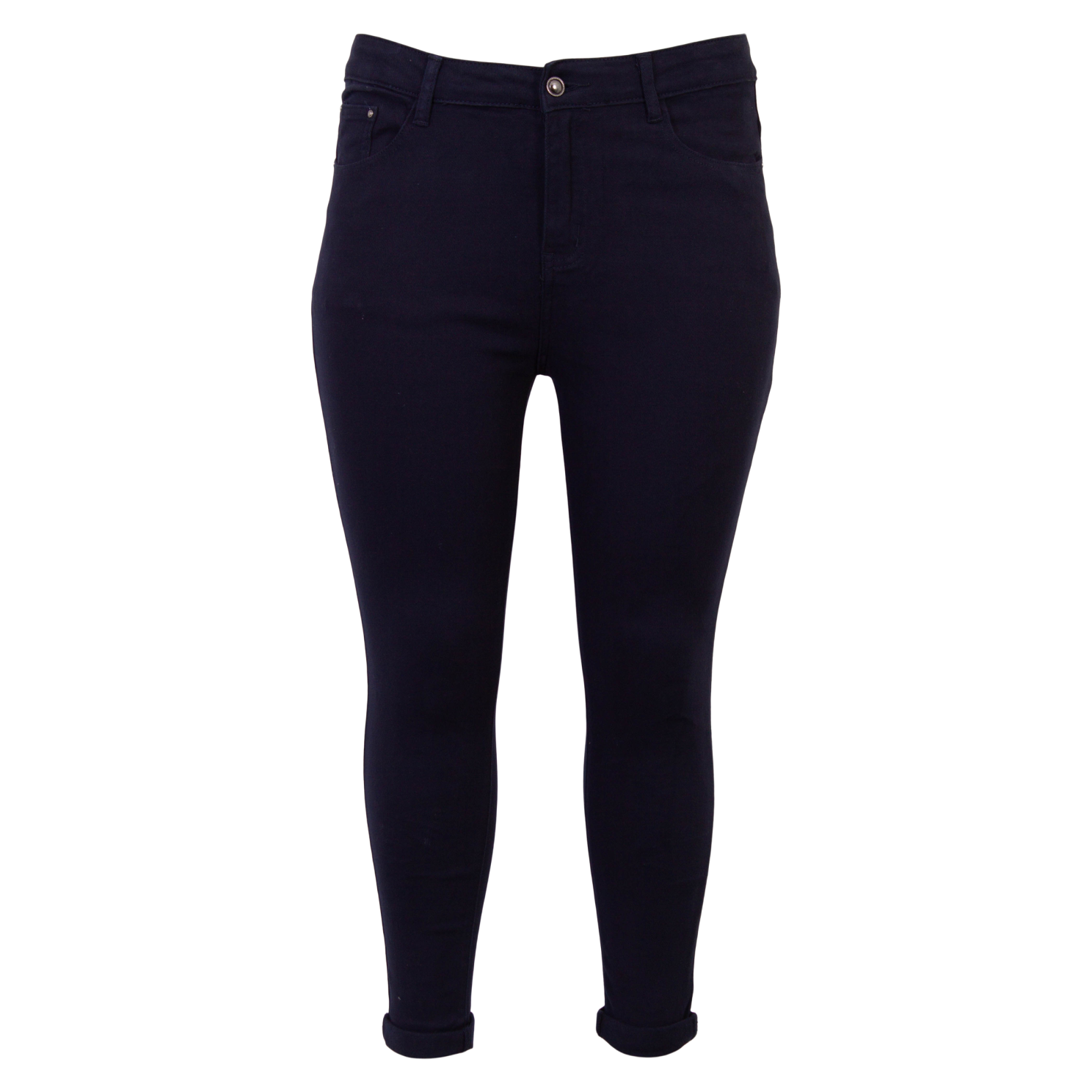 BS Jeans Dame Jeans Plus Size - Navy - 42