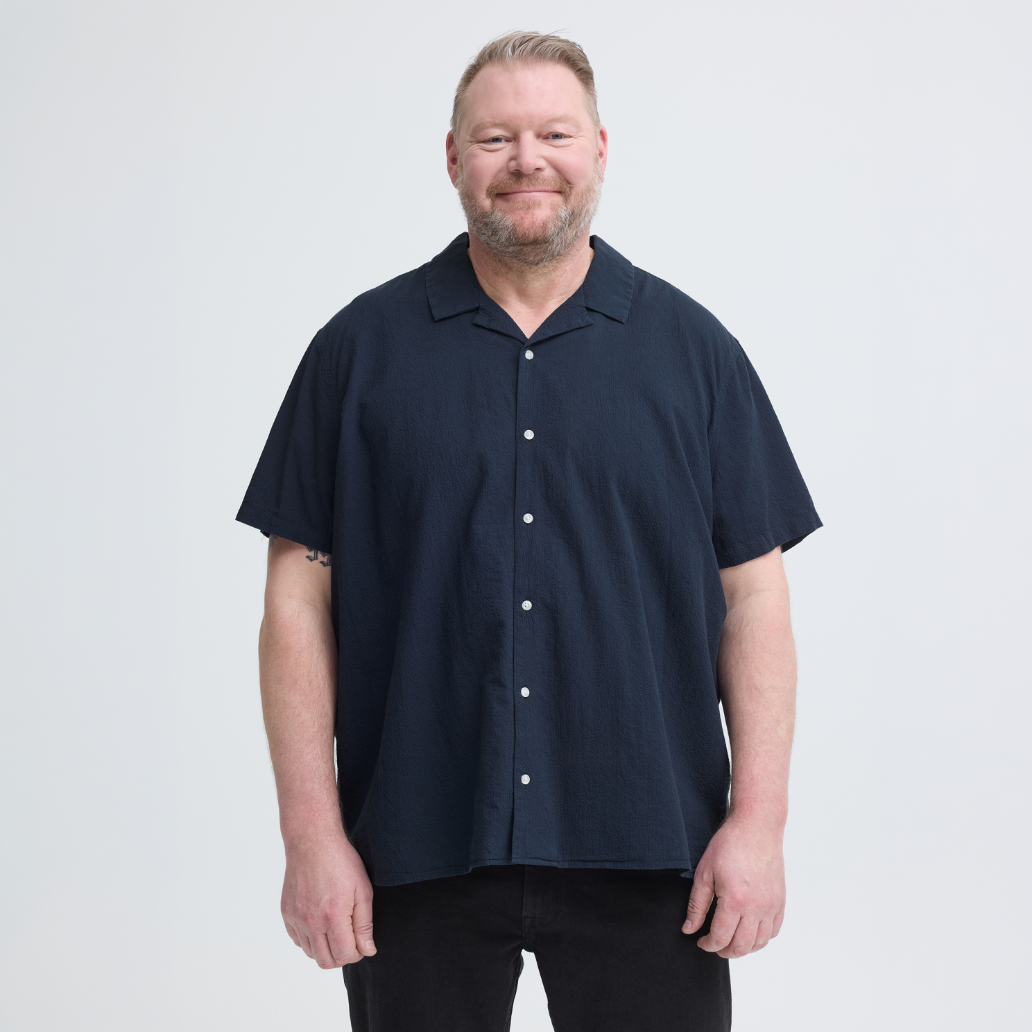 Blend Avan Herre Kortærmet skjorte - Salute - 5XL