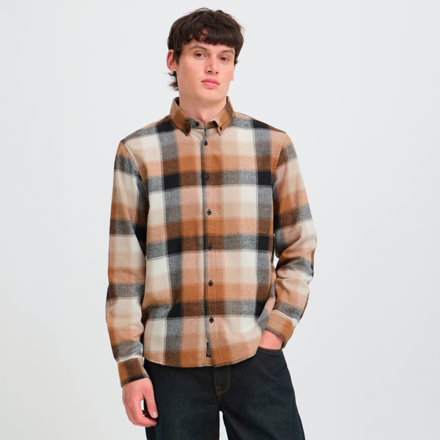 Blend Cody Herre Skjorte - ARGANOIL - 2XL