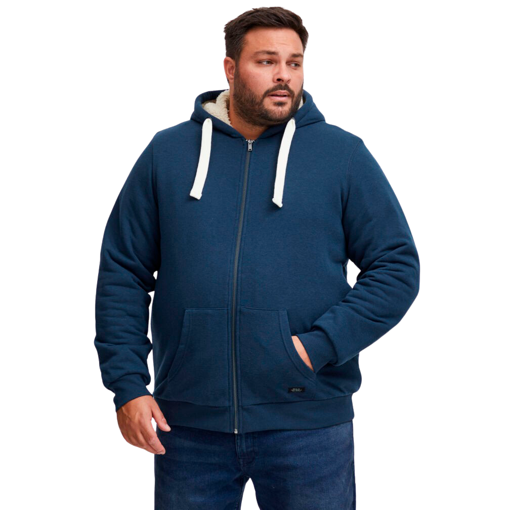 Blend Herre Hættetrøje Plus Size - Dress Blues - 4XL