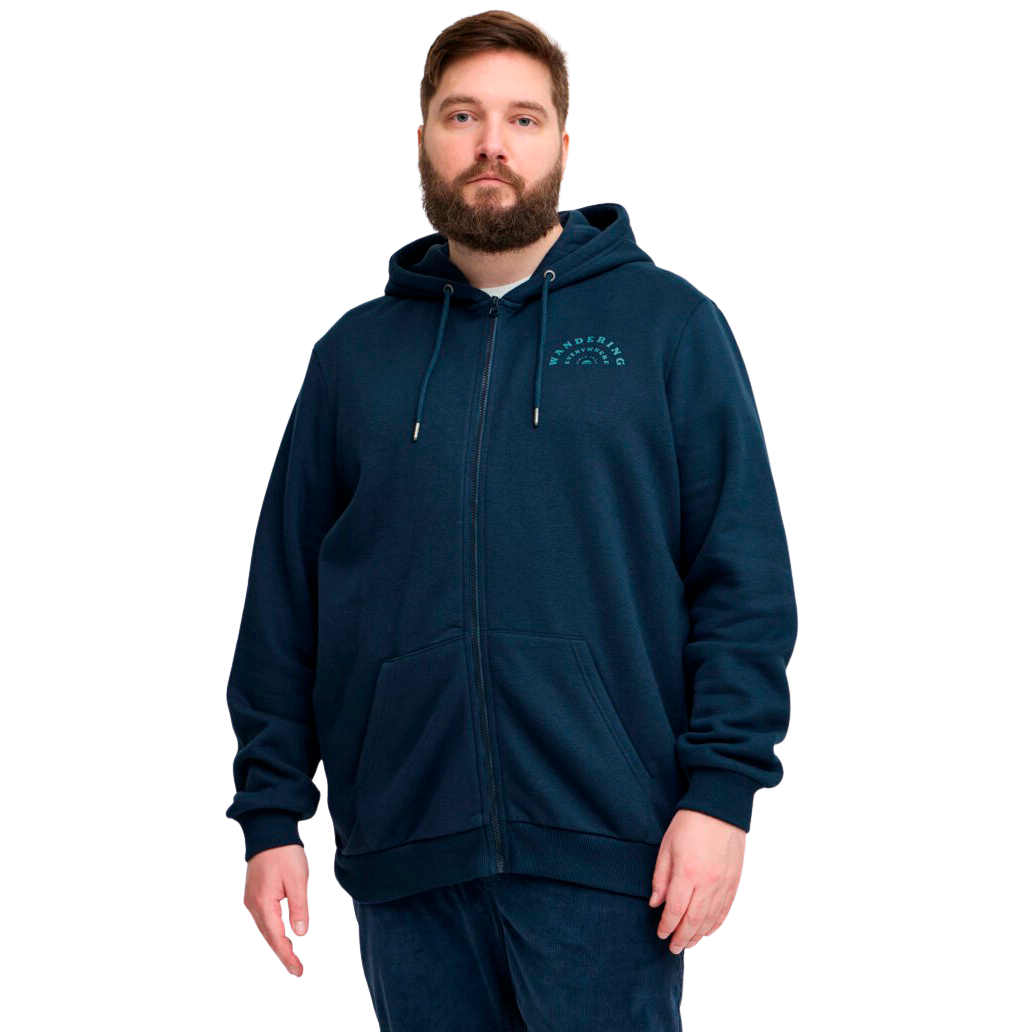 Blend Herre Hættetrøje Plus Size - Dress Blues - 6XL