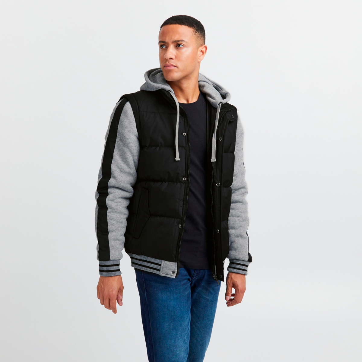 Blend Herre Hybridjakke - Black - 2XL
