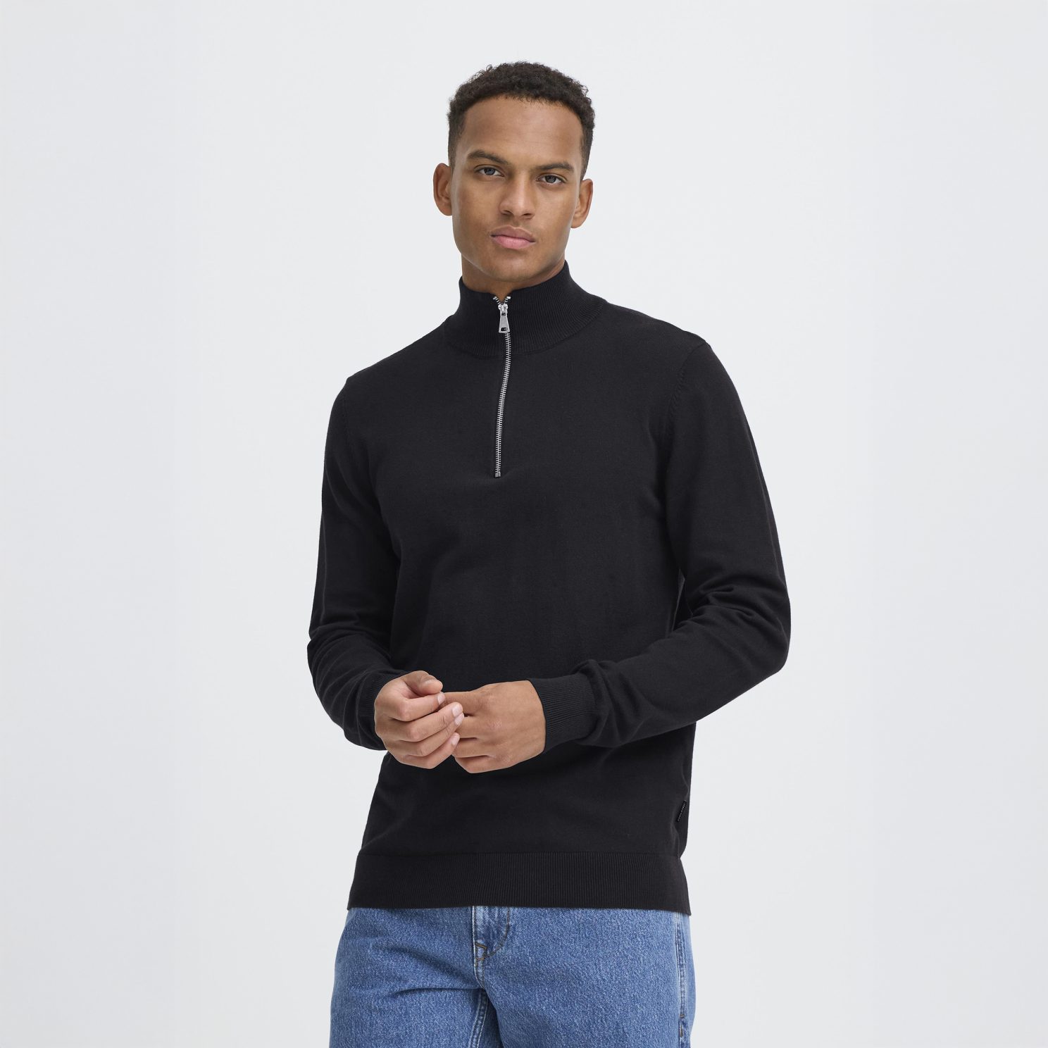 Blend Herre Striktrøje - Black Beauty - XL
