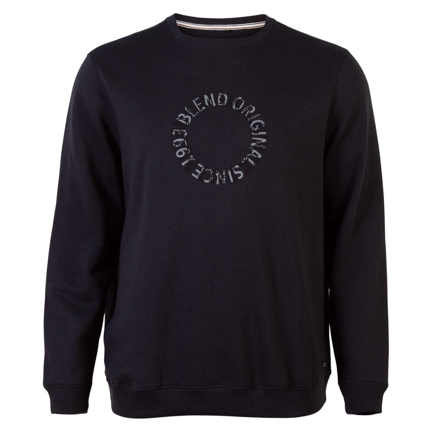 Blend Herre Sweatshirt Plus Size - Black - 2XL