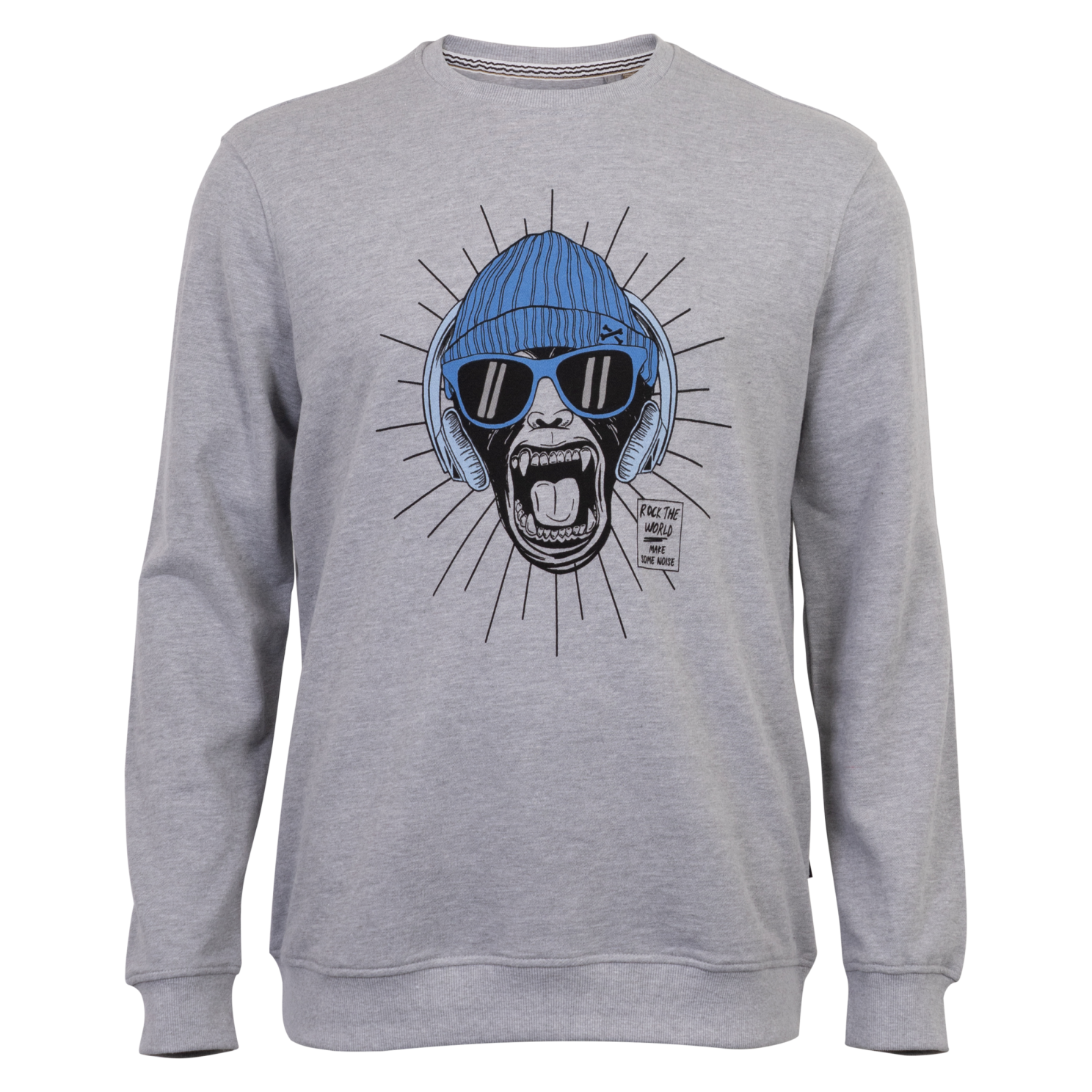 Blend Herre Sweatshirt - Stone Mix - 4XL