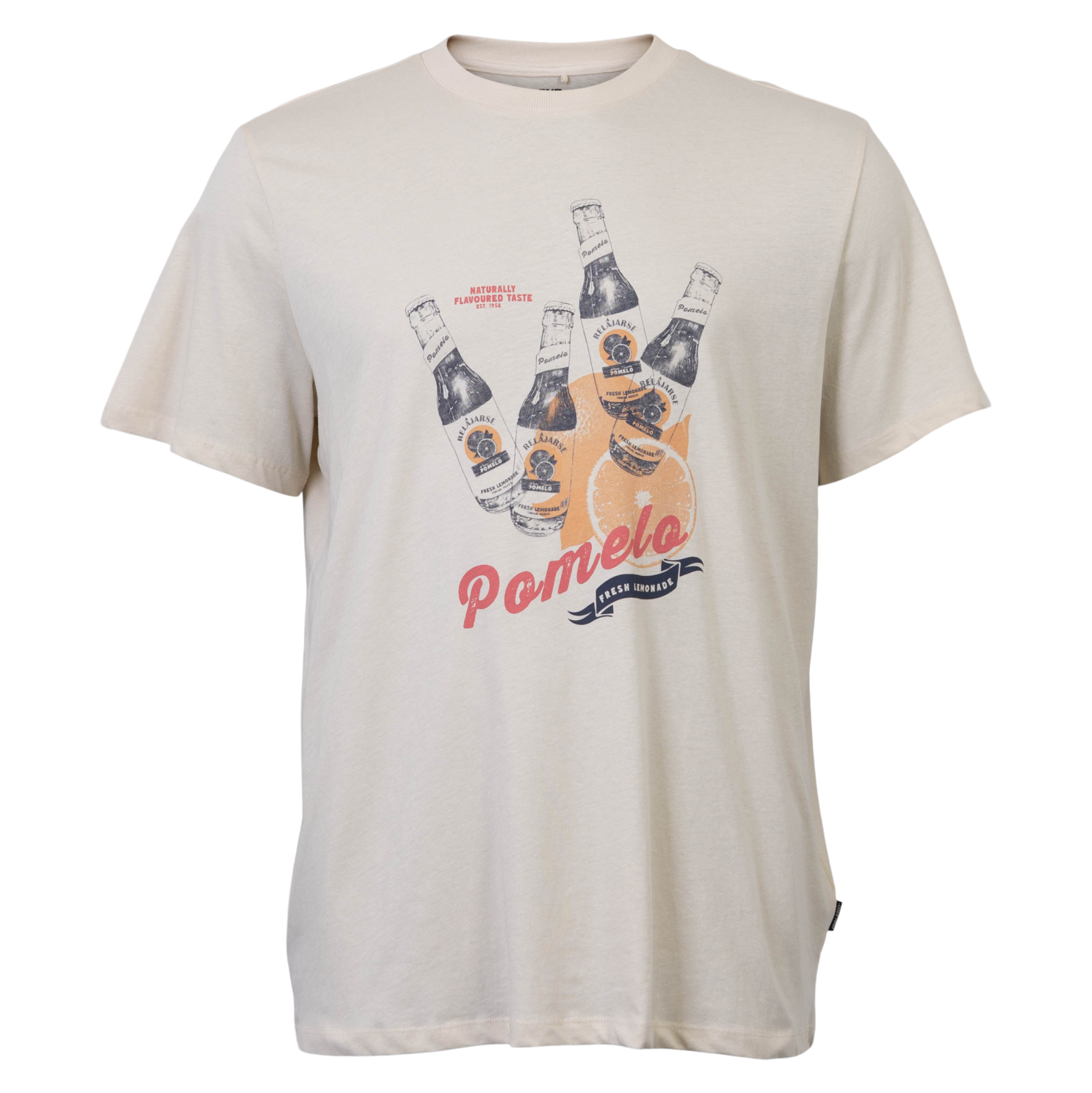 Blend Herre T-shirt - Bleached Sand - 2XL