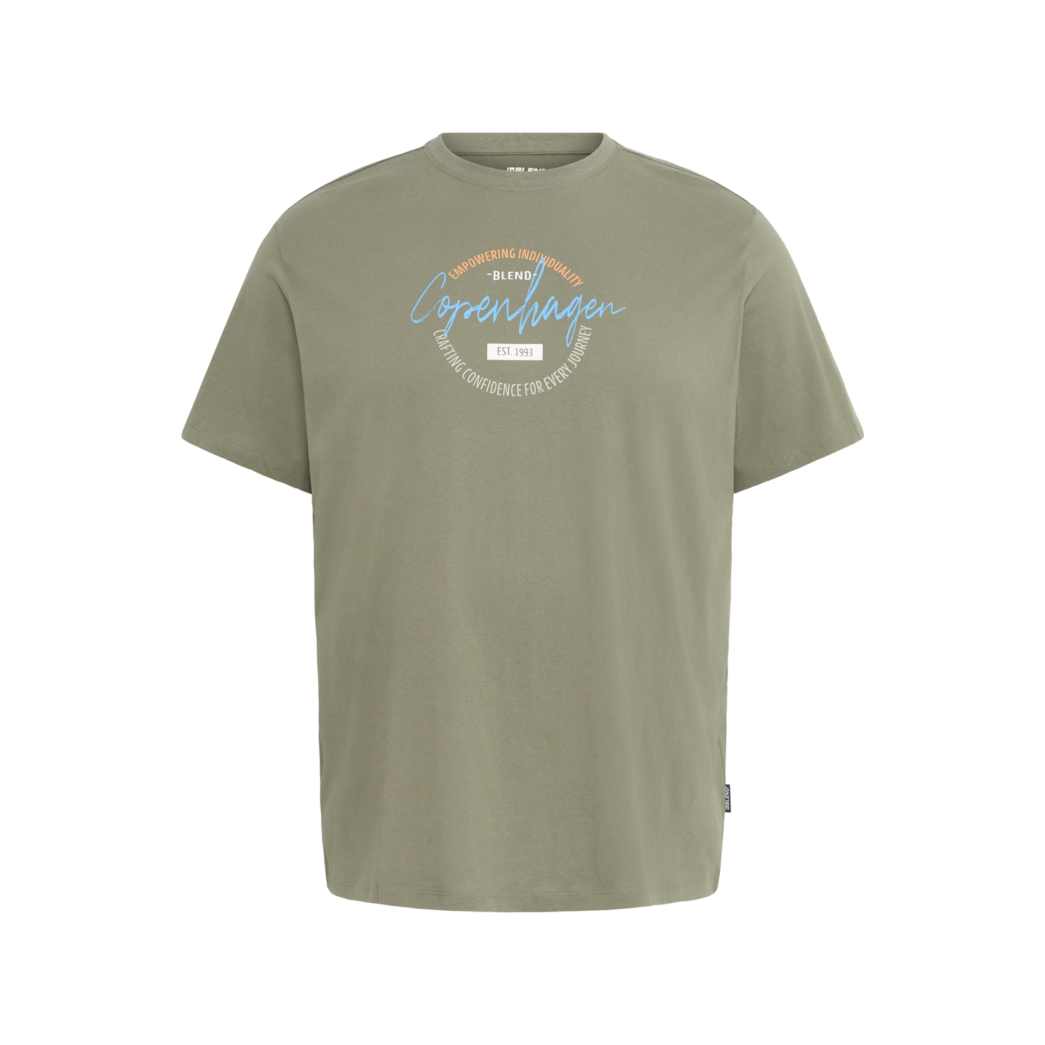 Blend Herre T-shirt - DUSTY OLIVE - 5XL