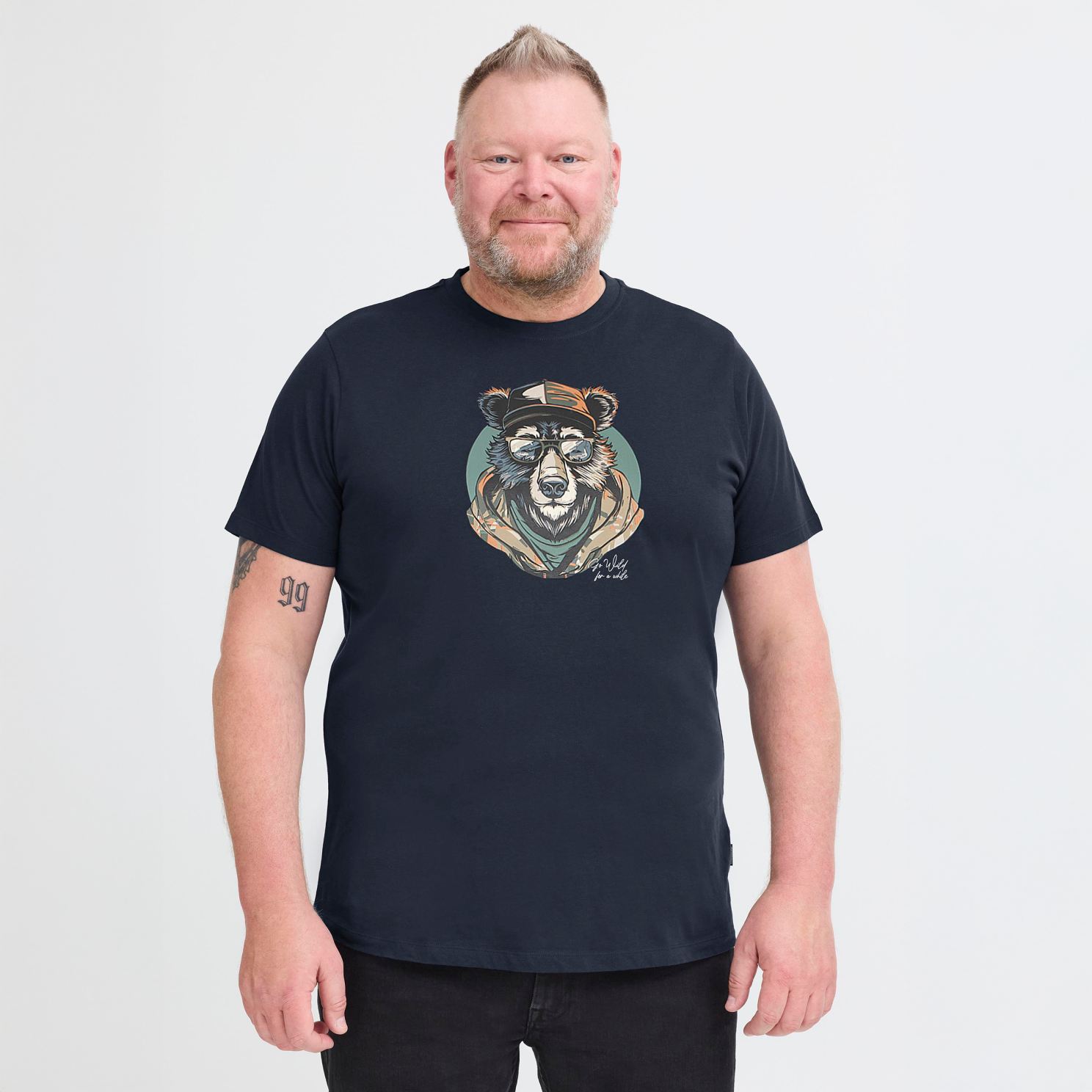 Blend bhkiam Herre T-shirt - Salute - 5XL
