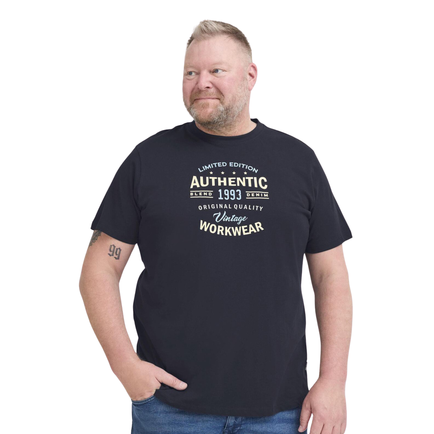 Blend bhkubert Herre T-shirt - Salute - 5XL