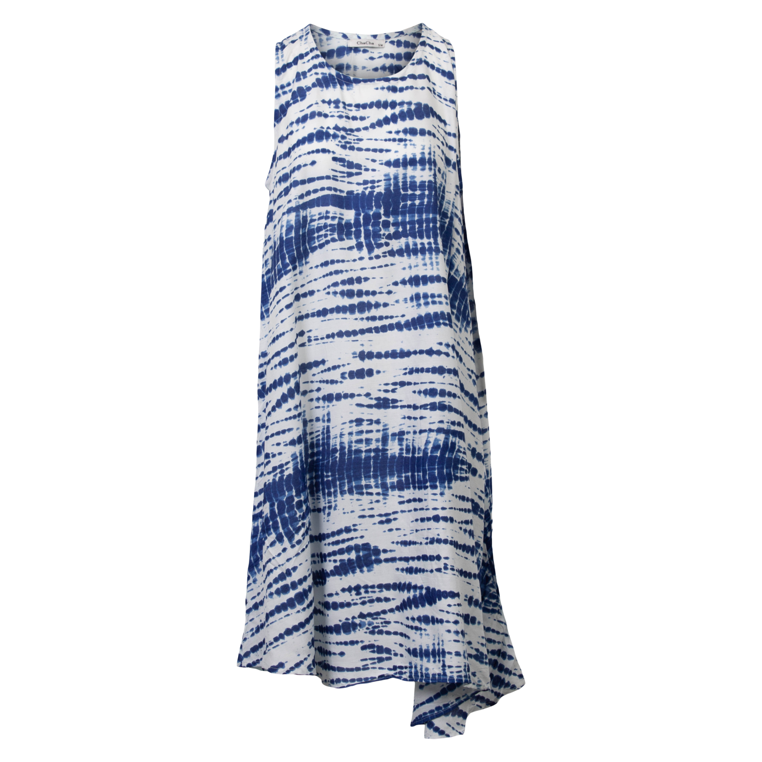 ChaCha Dame Kjole - Blue - L/XL