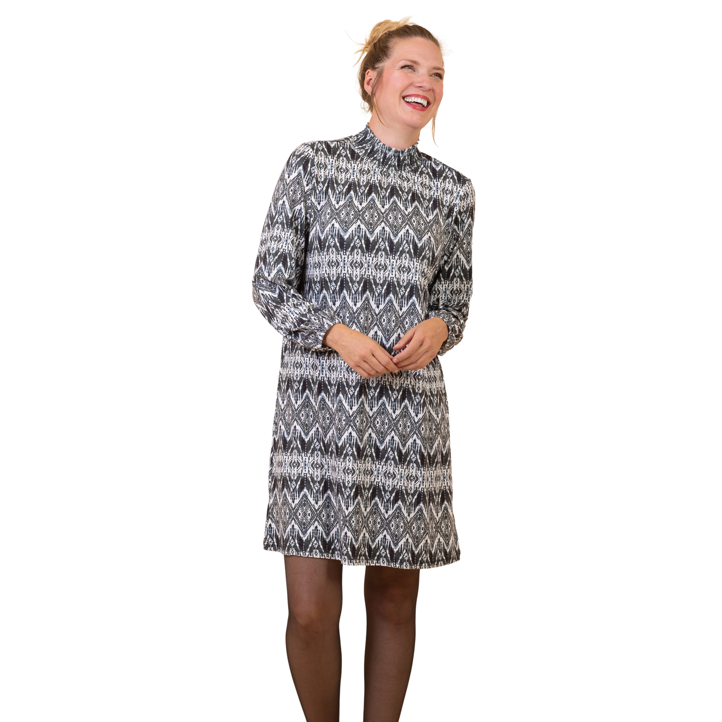 ChaCha Dame Kjole - Print 2 - XL