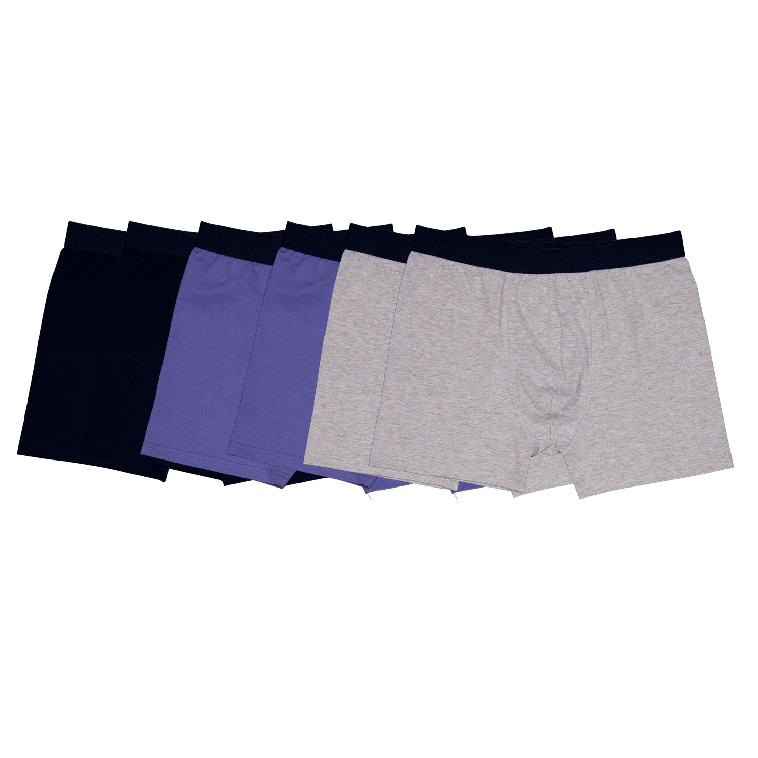 Crossbow Herre Tights - Grey/blue/navy - 4XL