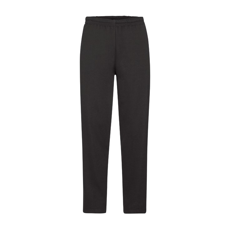 Fruit of the Loom Unisex Sweatpants - Sort - 2XL