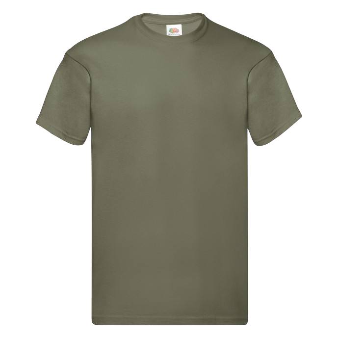 Fruit of the Loom Unisex T-shirt - Classic Olive - 2XL