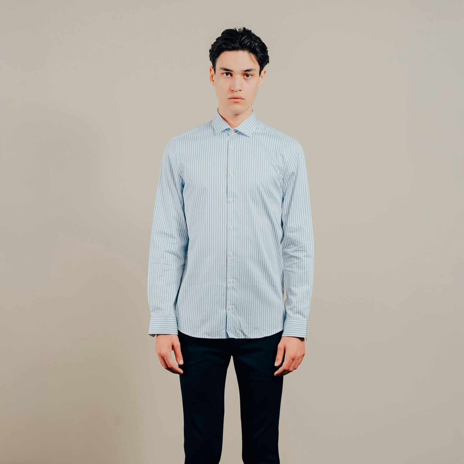 Gnious Curtis Herre Skjorte - Classic blue - 2XL