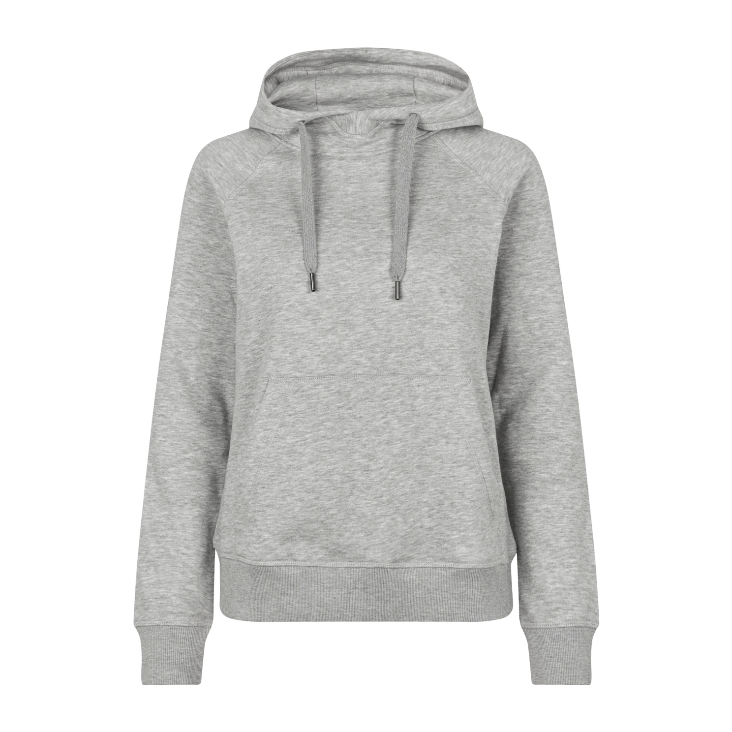 ID Core Dame Hættetrøje - Lys Grå Melange - 2XL