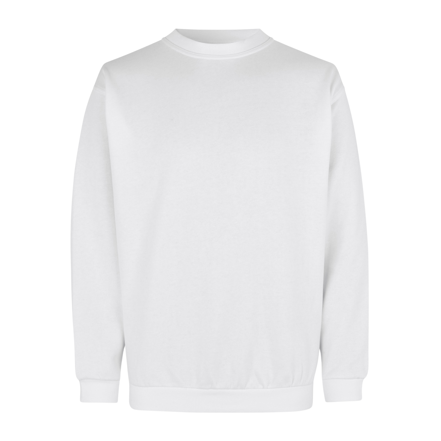 ID Herre Sweatshirt - Hvid - 5XL