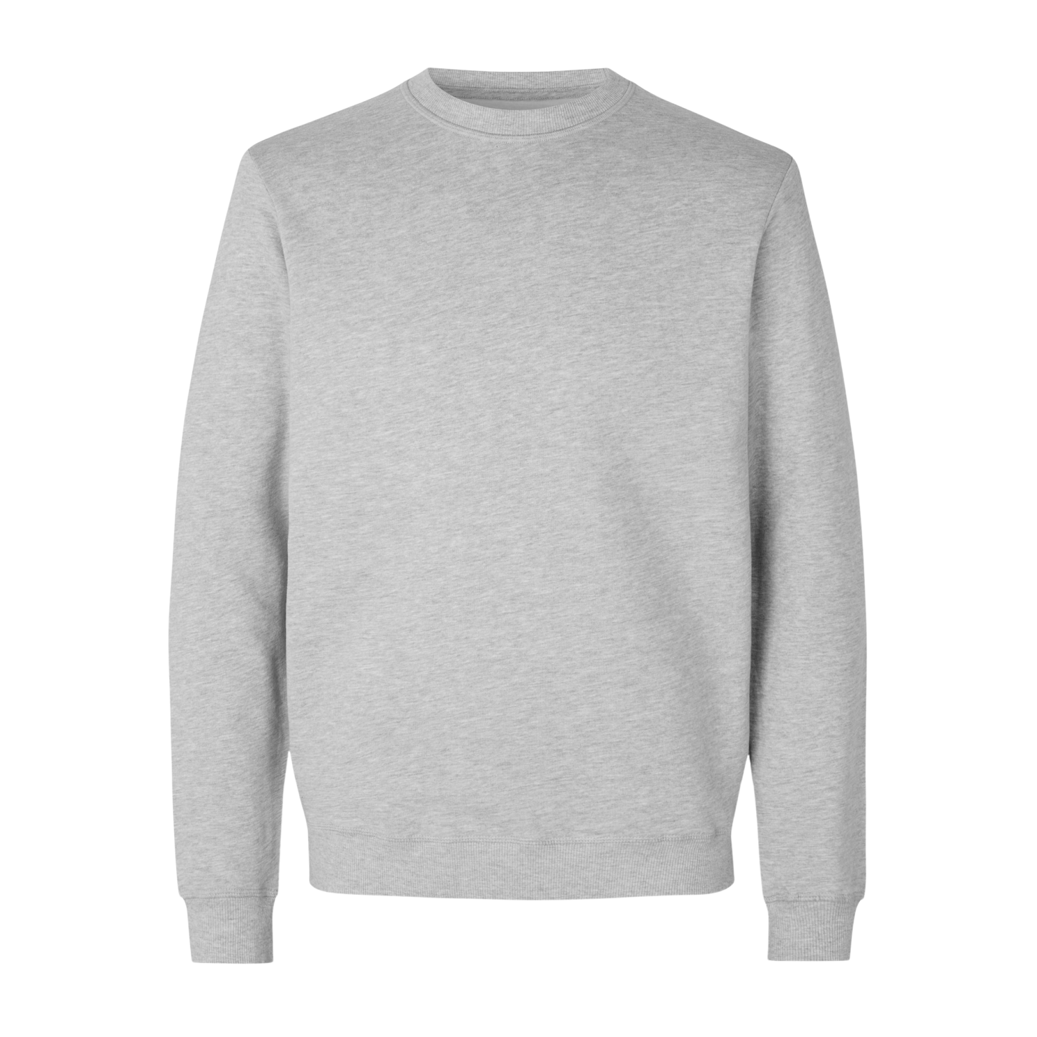 ID Herre Sweatshirt - Lysegrå melange - 4XL
