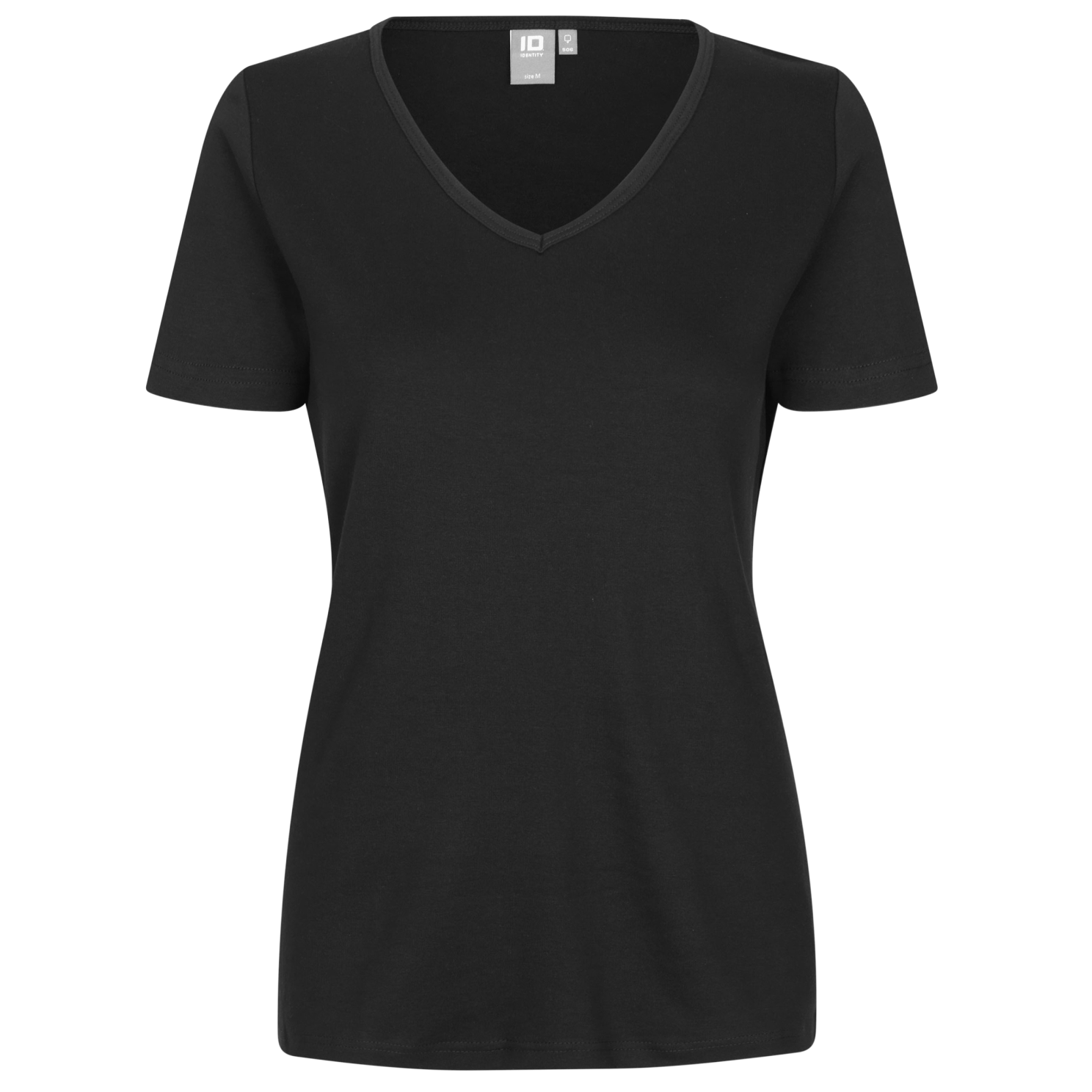 ID Interlock Dame T-shirt - Black - XL