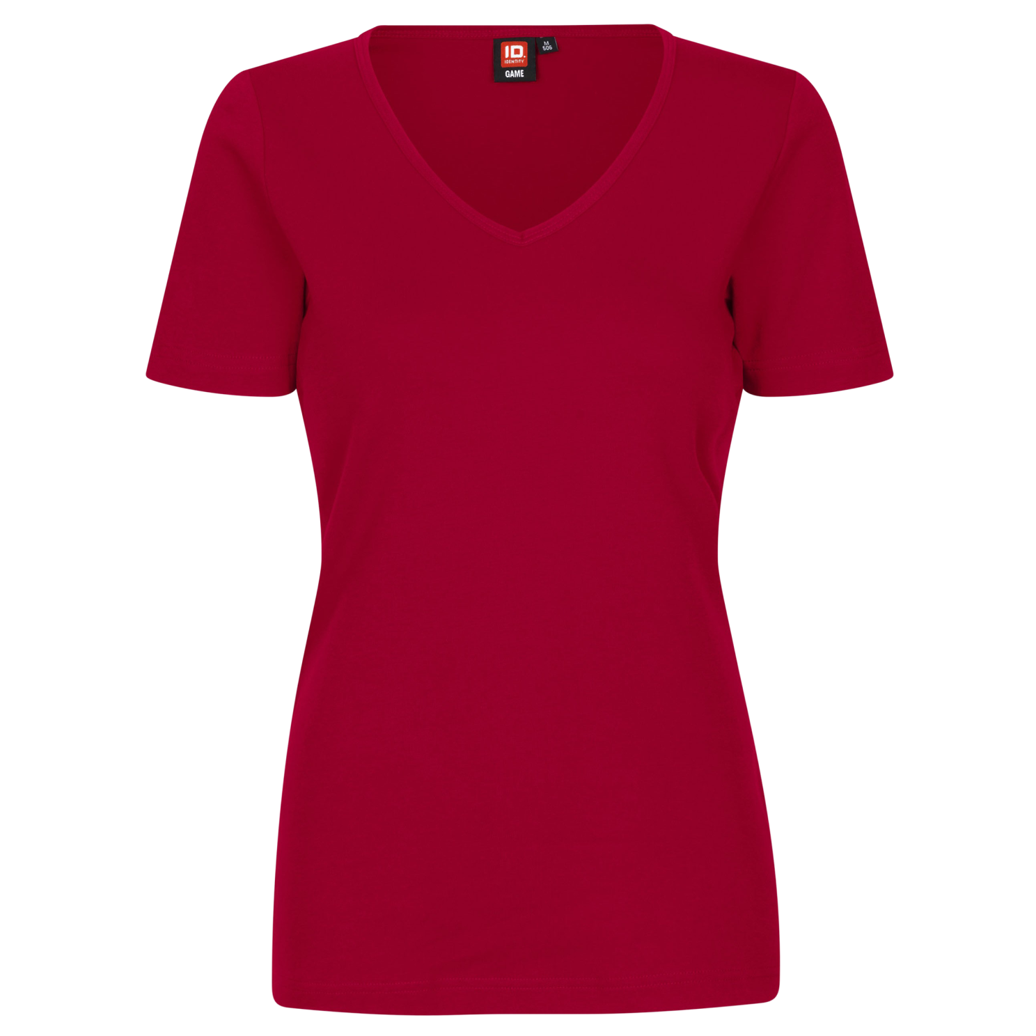 ID Interlock Dame T-shirt - Red - 3XL