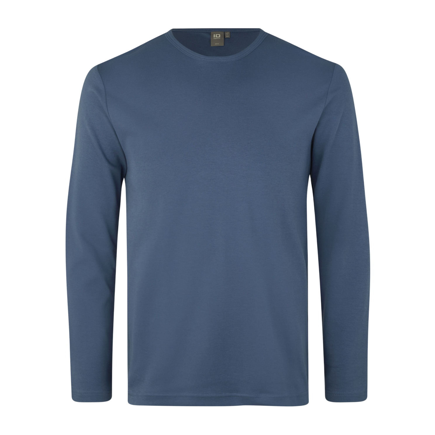 ID Interlock Herre Langærmet t-shirt - Indigo - XL