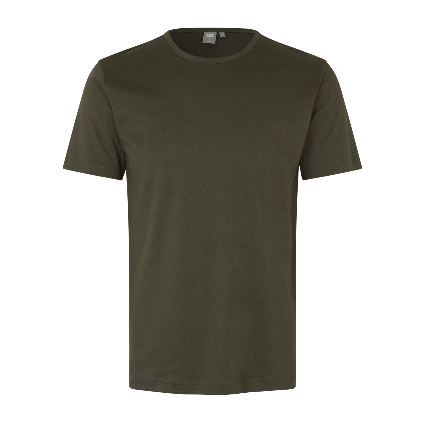 ID Interlock Herre T-shirt - Oliven - 2XL