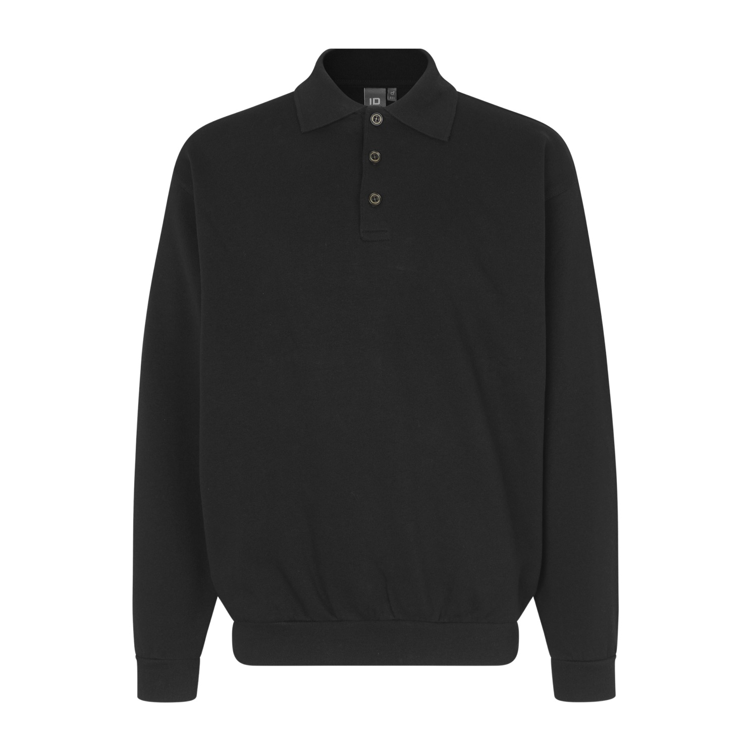 ID Klassisk Herre Sweatshirt - Sort - XL
