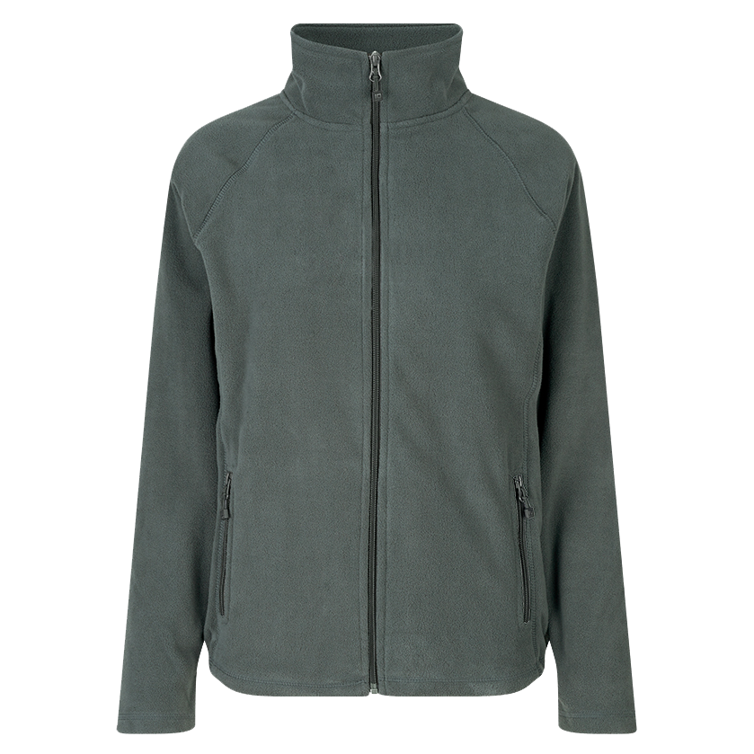 ID Microfleece Dame Fleecejakke - Grey - 3XL
