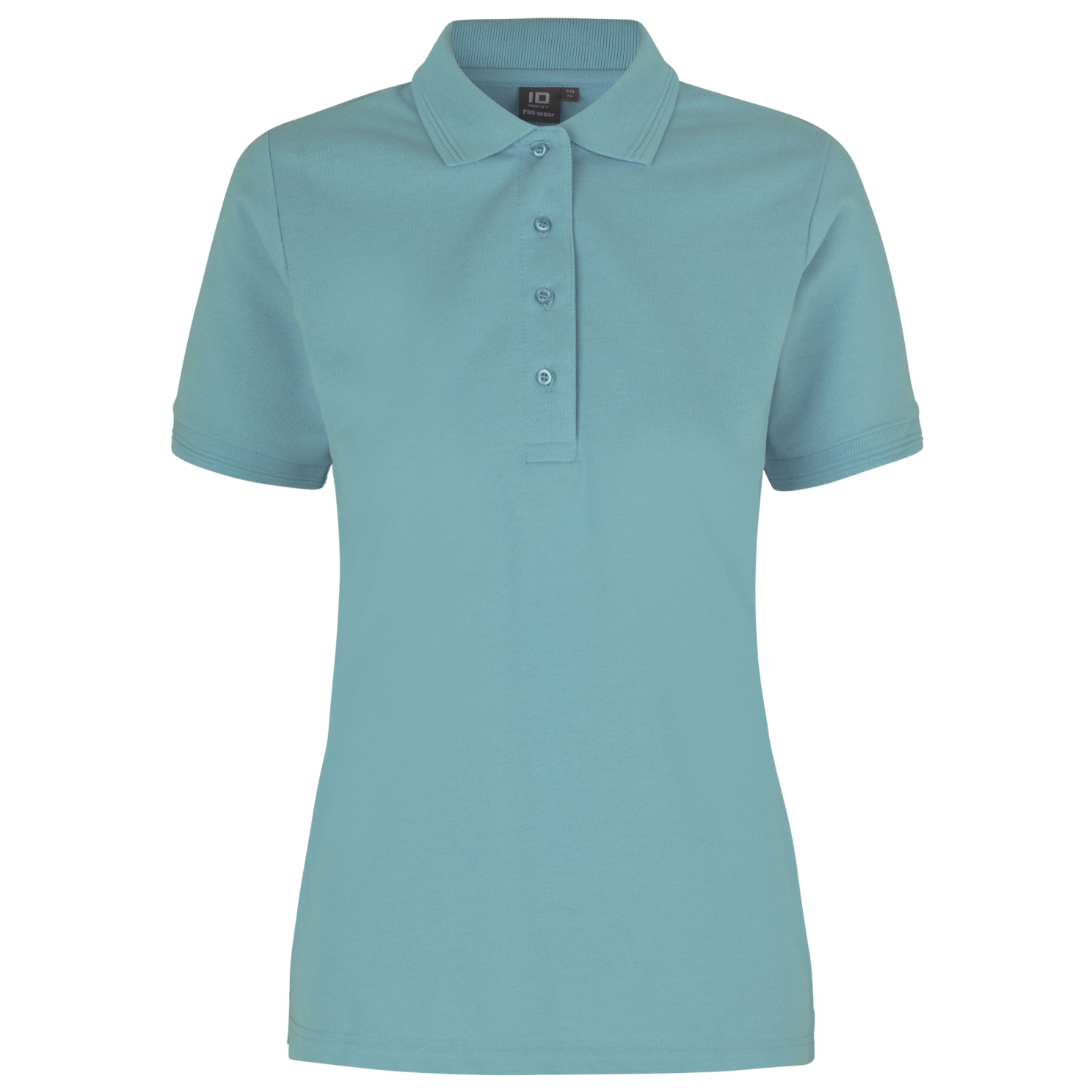 ID Pro Wear Dame Polo - Støvet Aqua - 4XL