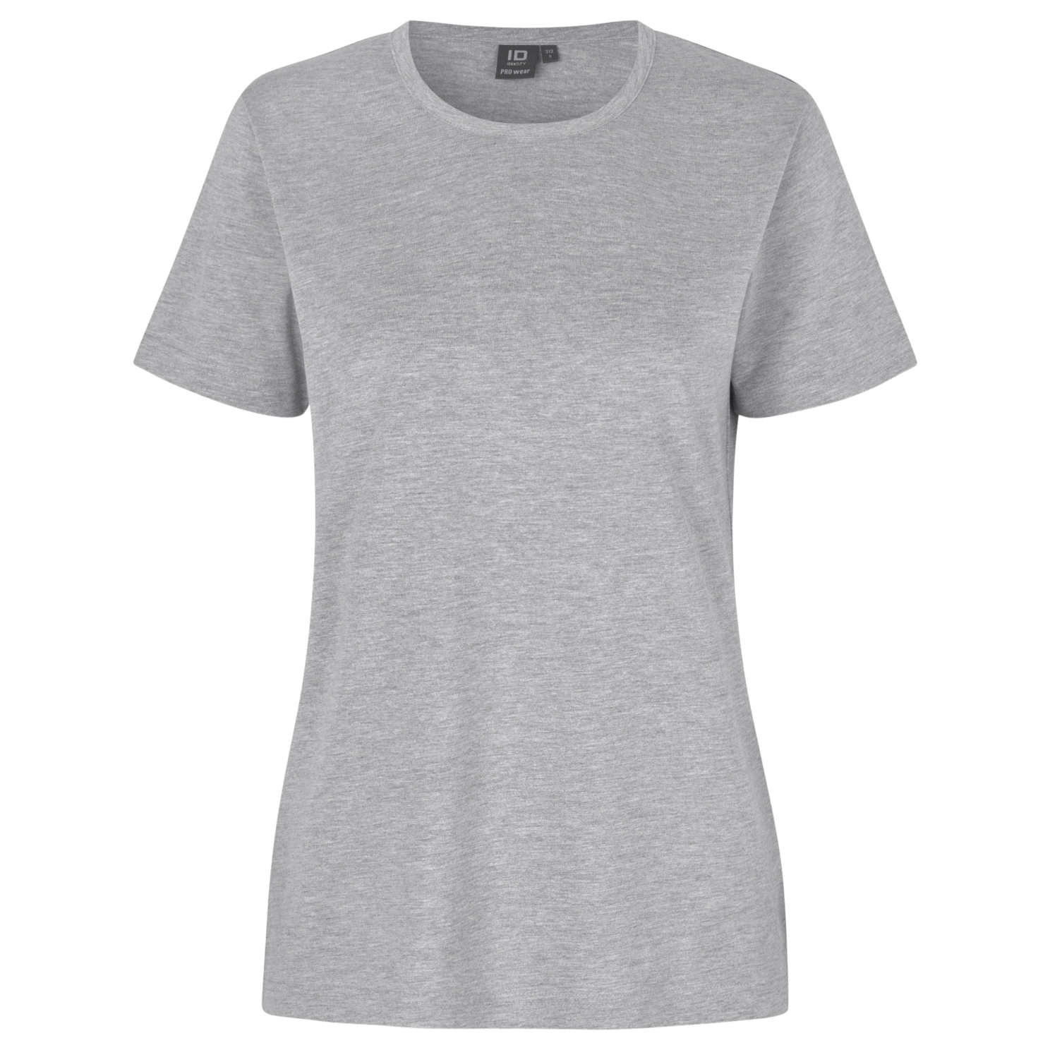 ID Pro Wear Dame T-shirt - Grey Melange - 3XL