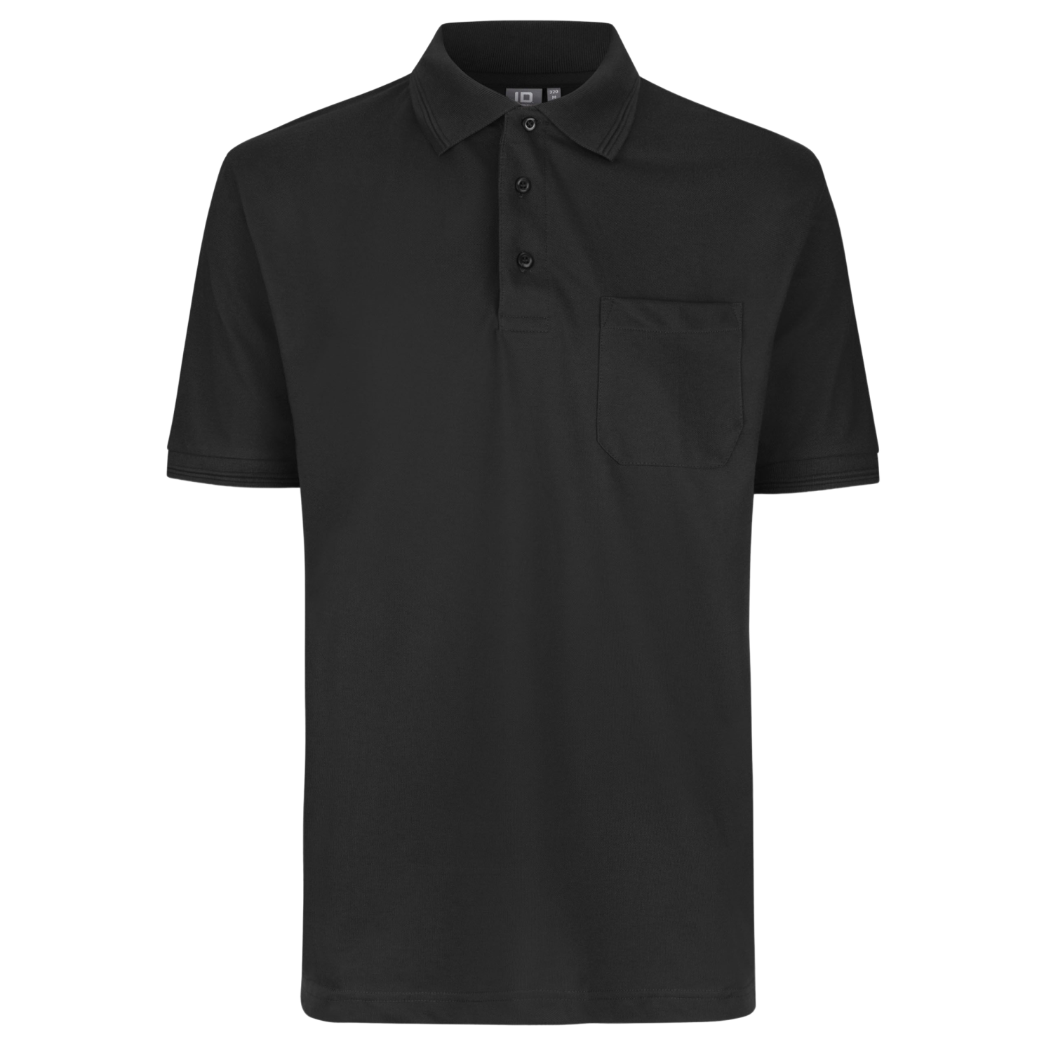 ID Pro Wear Herre Polo - Black - 3XL