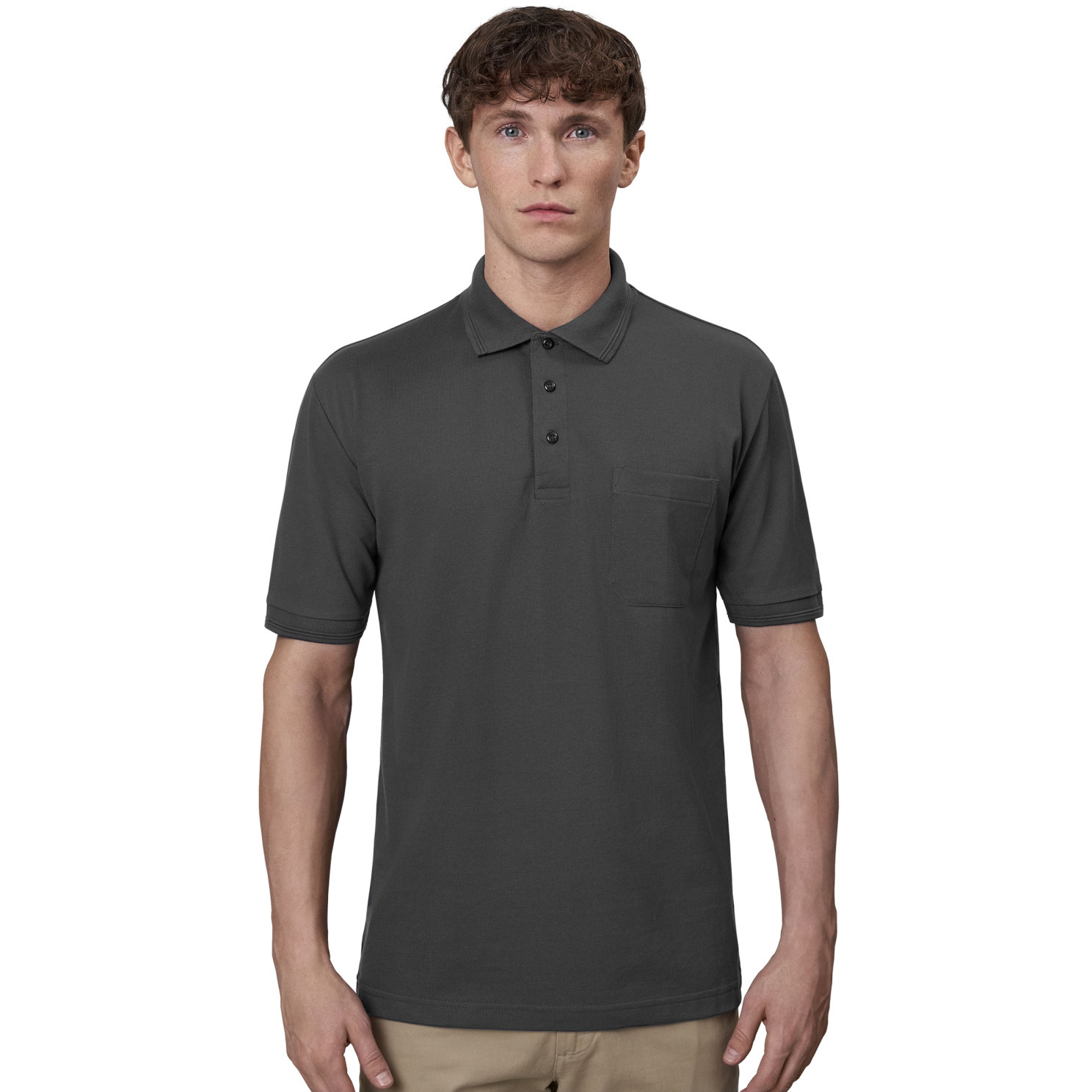 ID Pro Wear Herre Polo - Koksgrå - XL