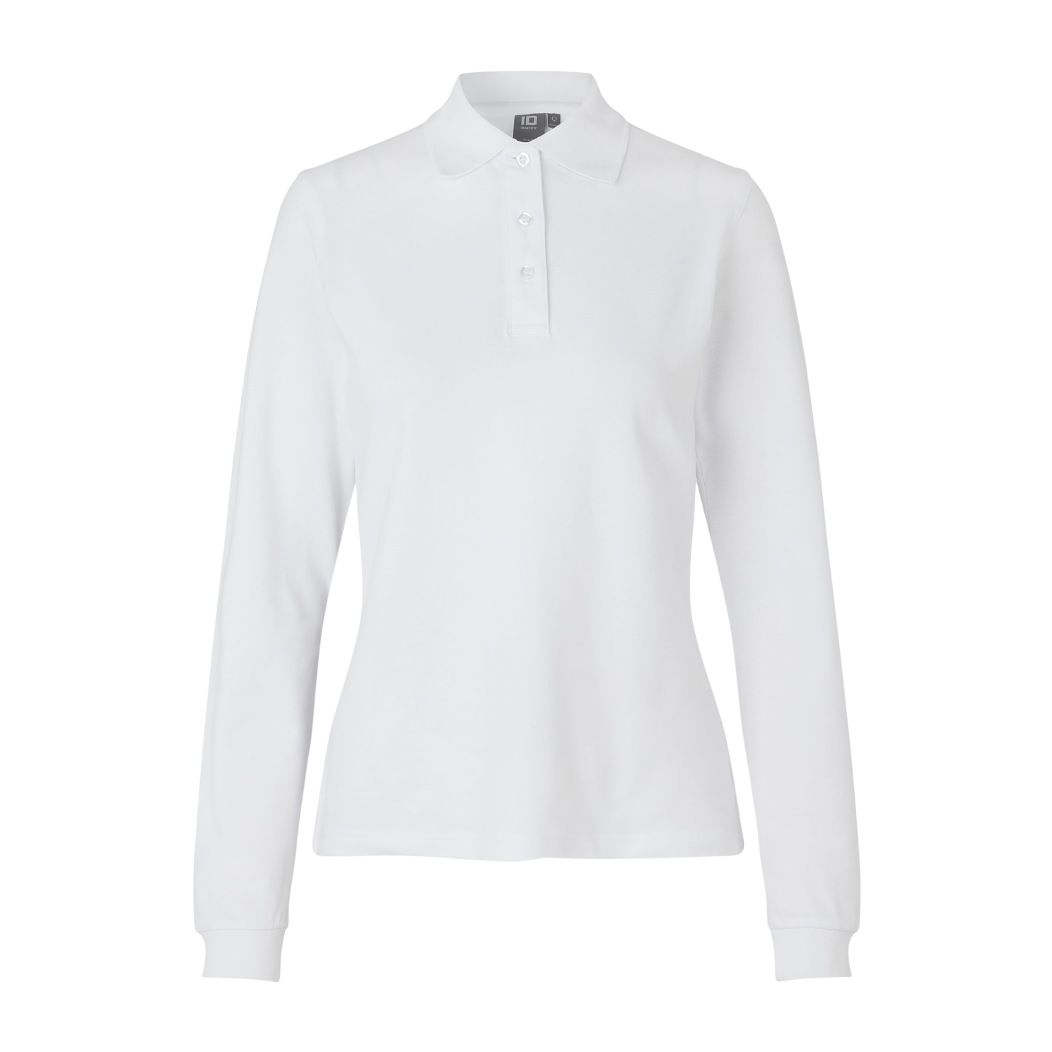 ID Stretch Dame Polo - Hvid - 4XL