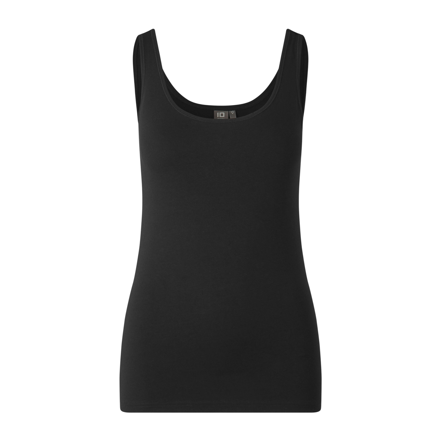 ID Stretch Dame Tanktop - Sort - 3XL