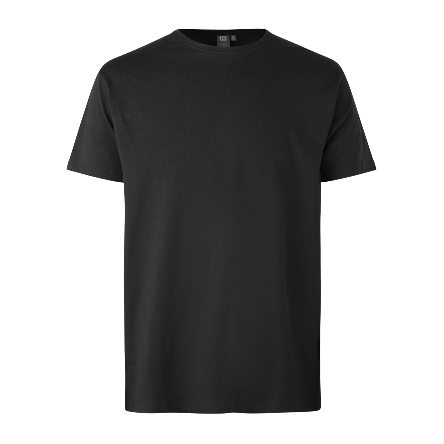 ID Stretch Herre T-shirt m. stretch - Black - XL