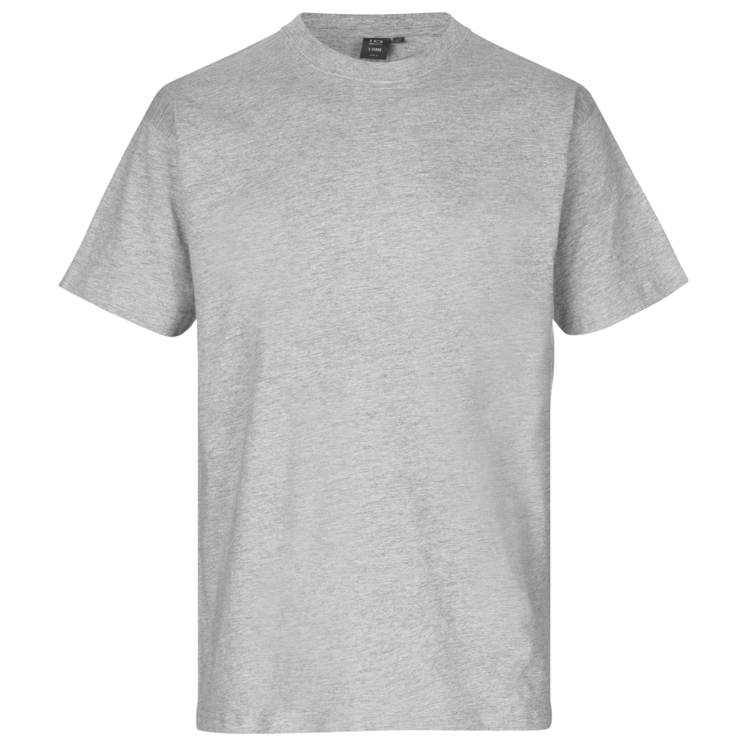 ID T-Time Herre T-shirt - Grey Melange - 2XL