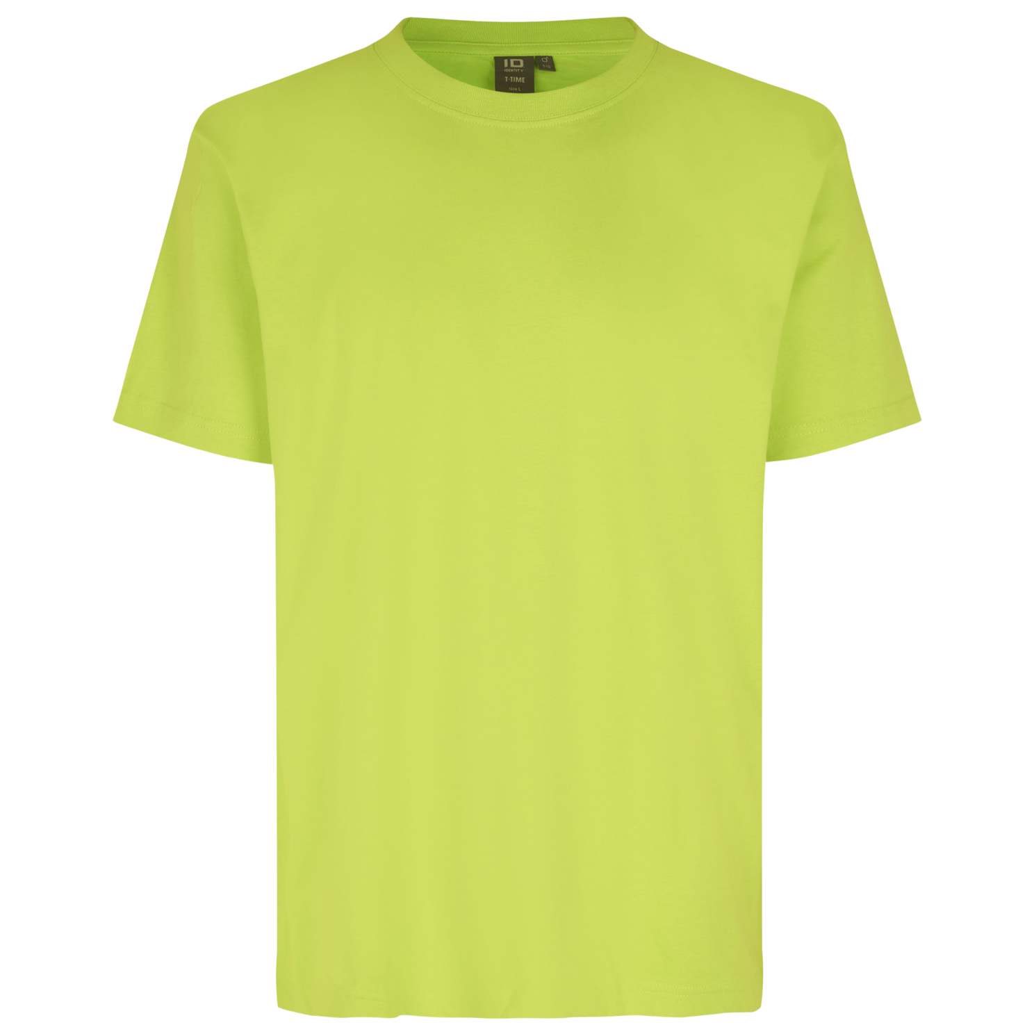 ID T-Time Herre T-shirt - Lime - 4XL