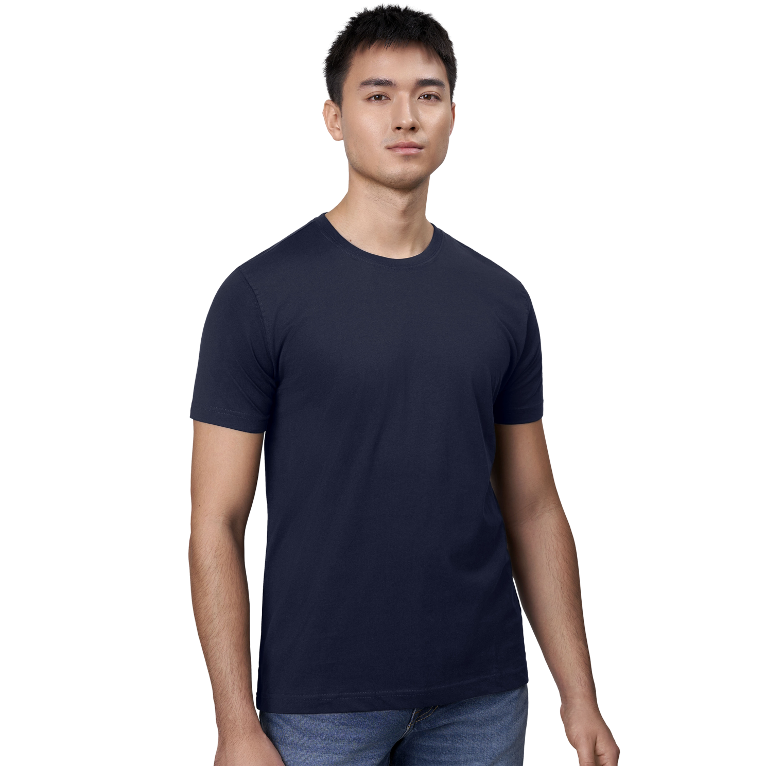 ID T-Time Herre T-shirt - Navy - 3XL