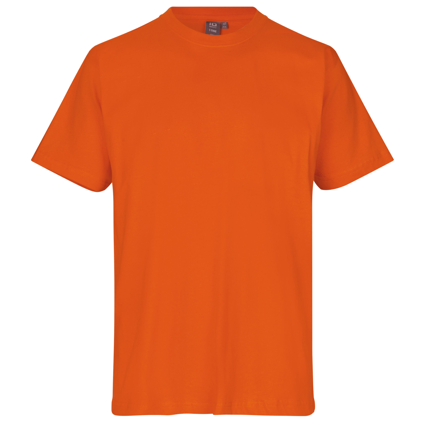 ID T-Time Herre T-shirt - Orange - 4XL