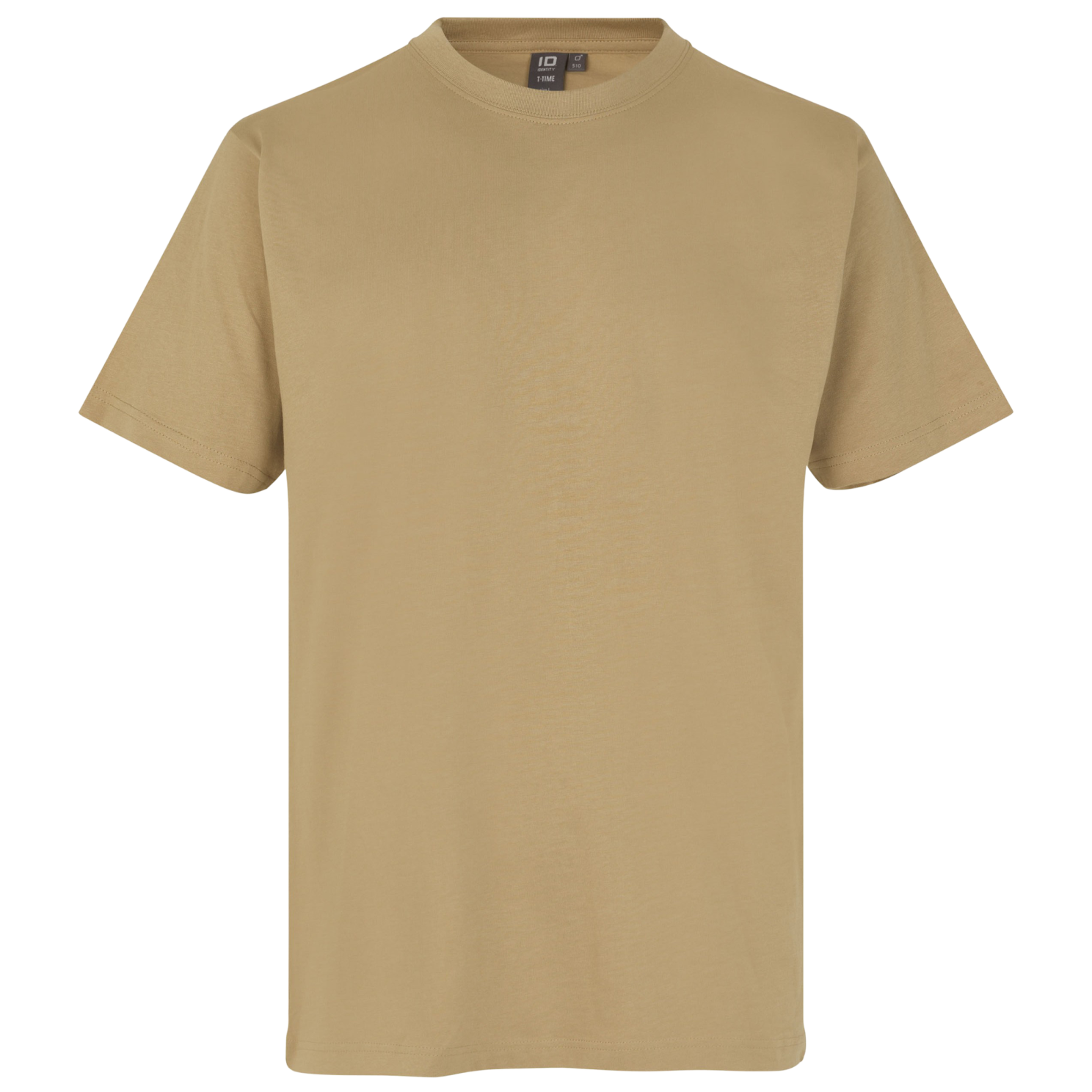 ID T-Time Herre T-shirt - Sand - 4XL