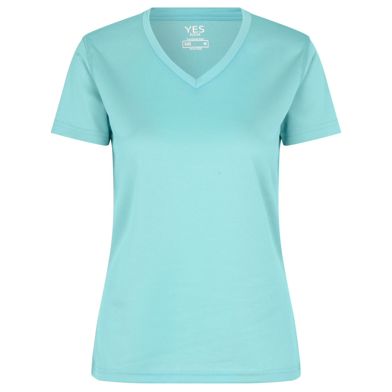 ID YES Active Dame Trænings t-shirt - Mint - 2XL